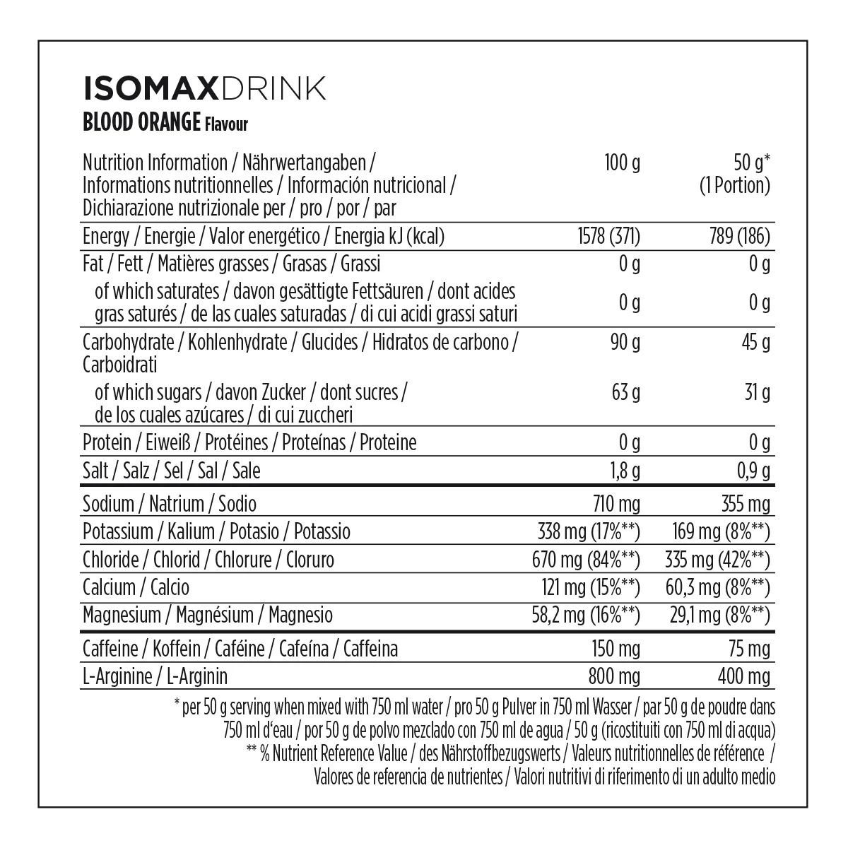 Isomax - Blood Orange (1200g) - Image 5