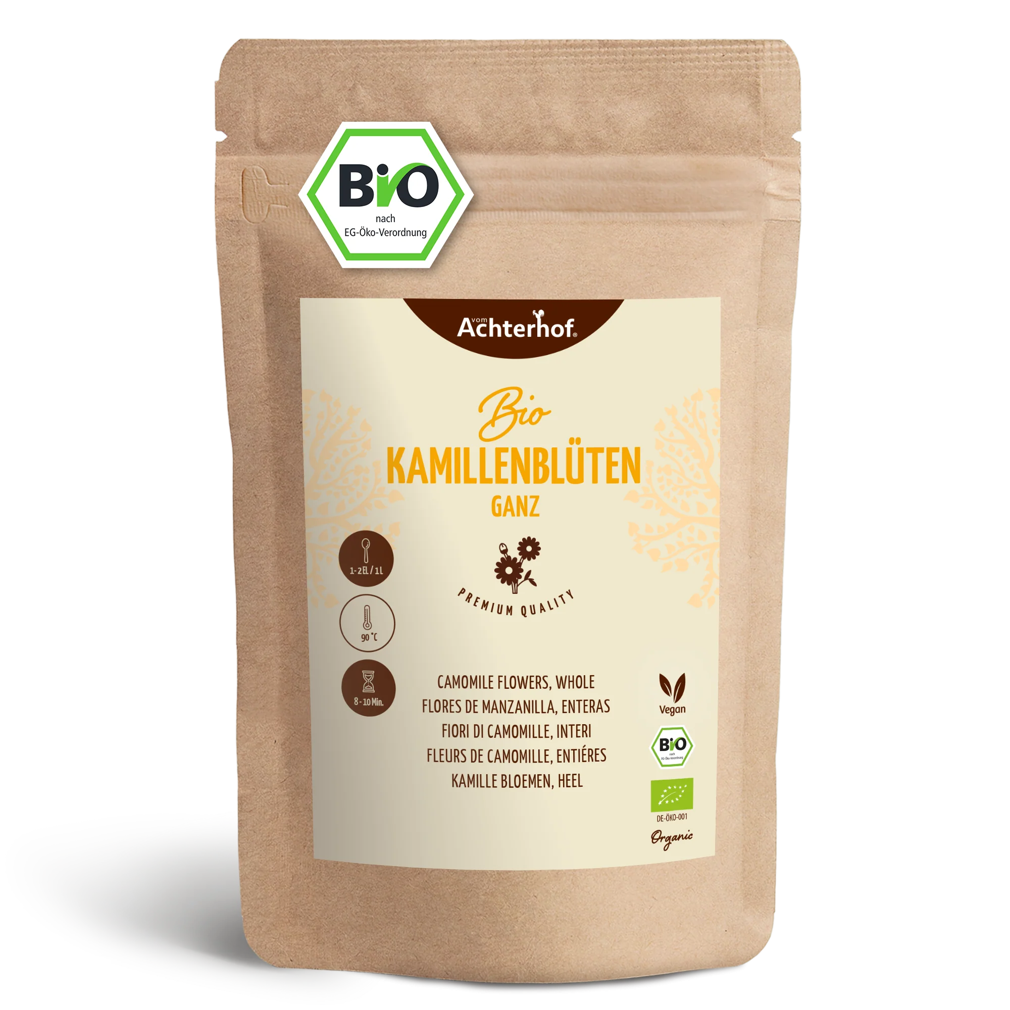 Kamillenblüten ganz Bio (250g)