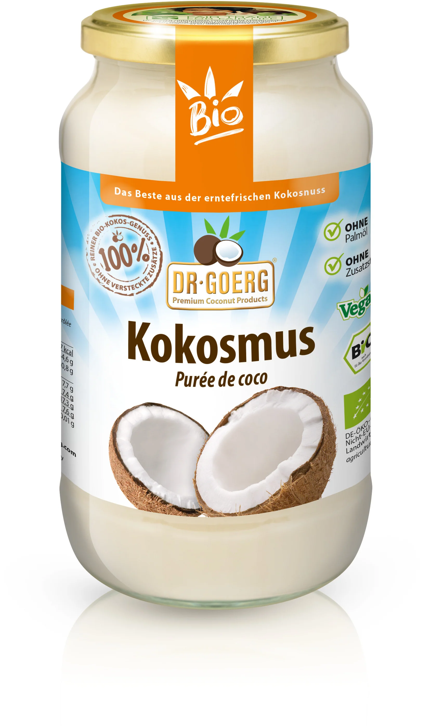 Organic coconut butter (1000g)