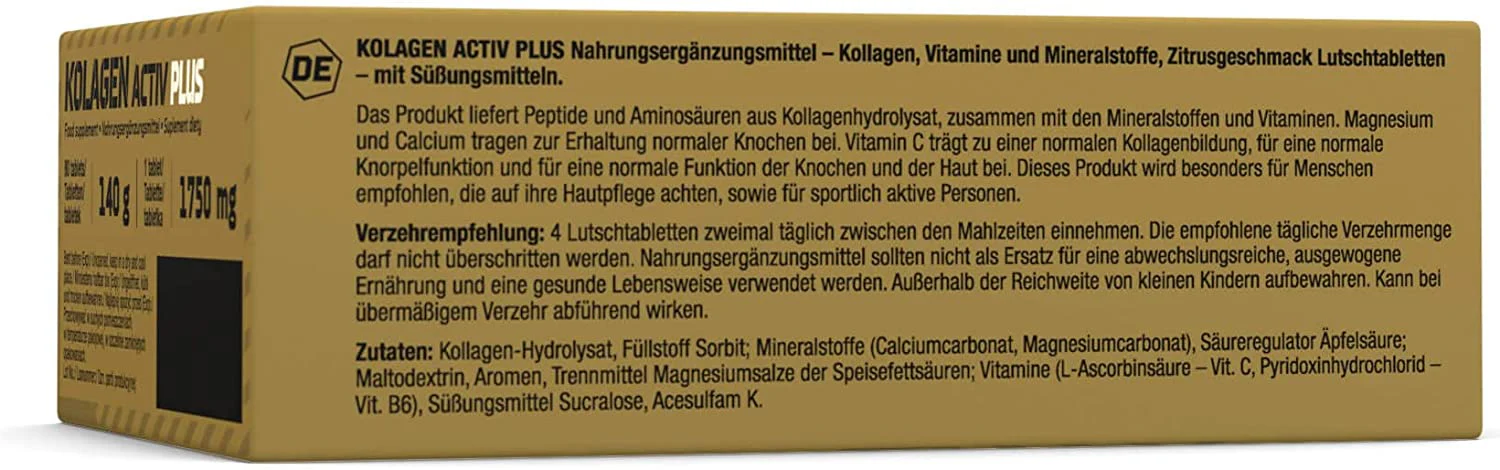 Collagen Active Plus Sport Edition (80 Tabs) - Image 5
