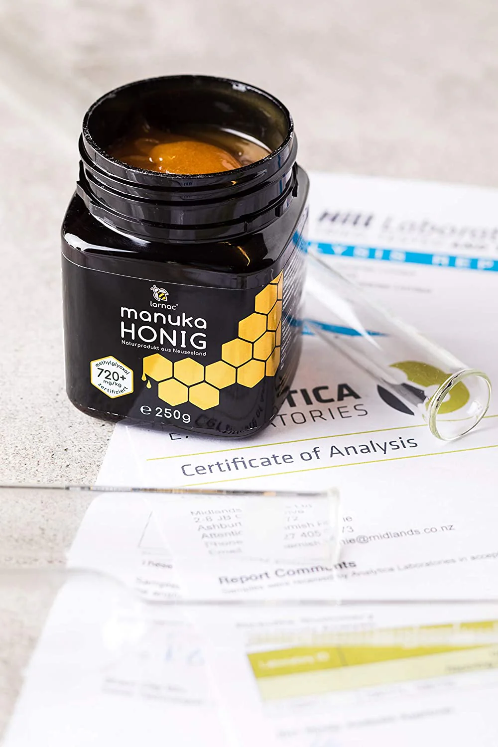 Larnac Manuka Honig MGO 720+ (250g) - Image 5