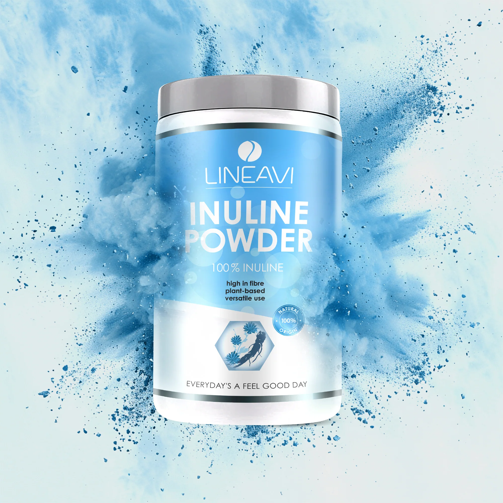 Doppelpack: Inulinpulver (2x500g) - Image 2