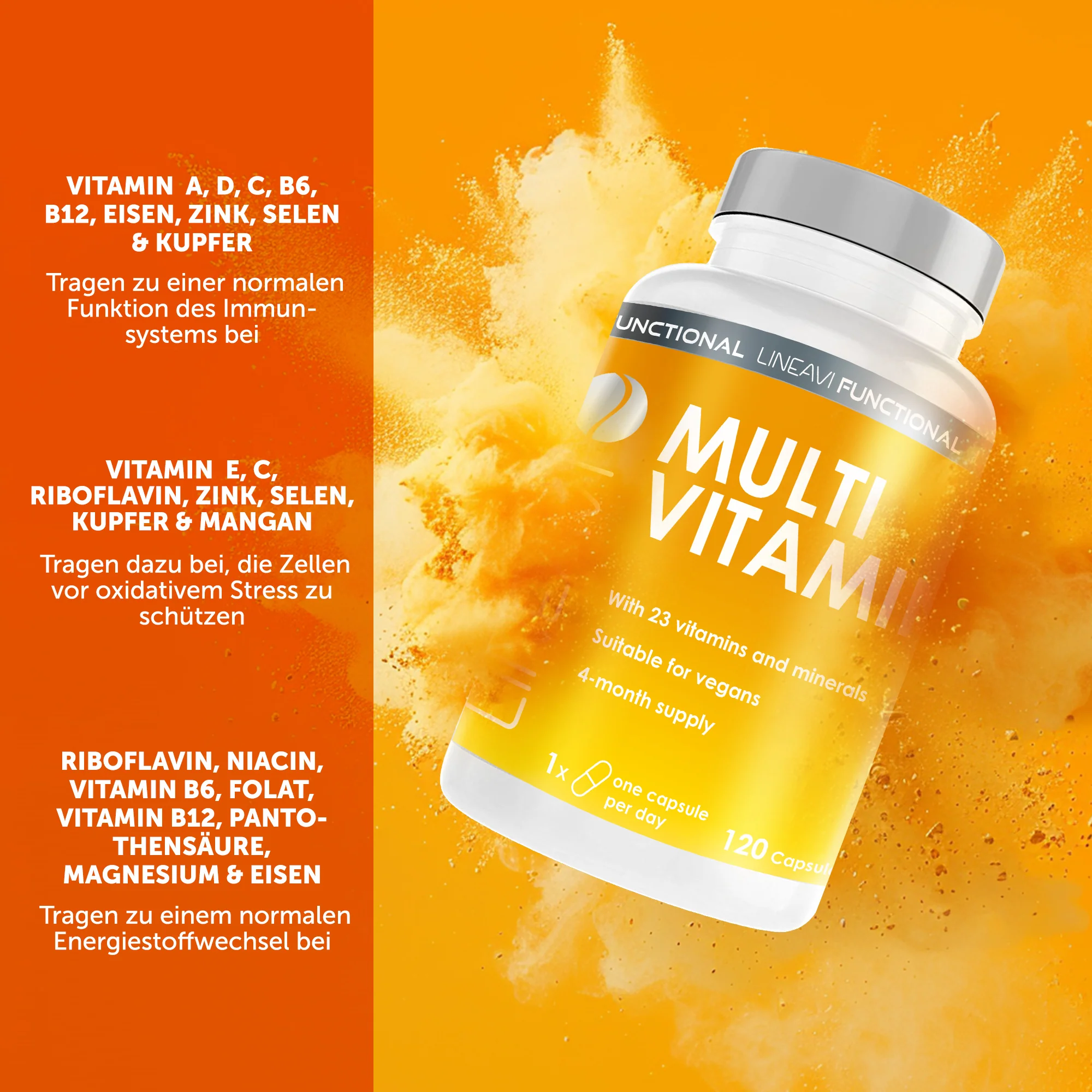 Multivitamin Doppelpack (2x120 Kapseln) - Image 4