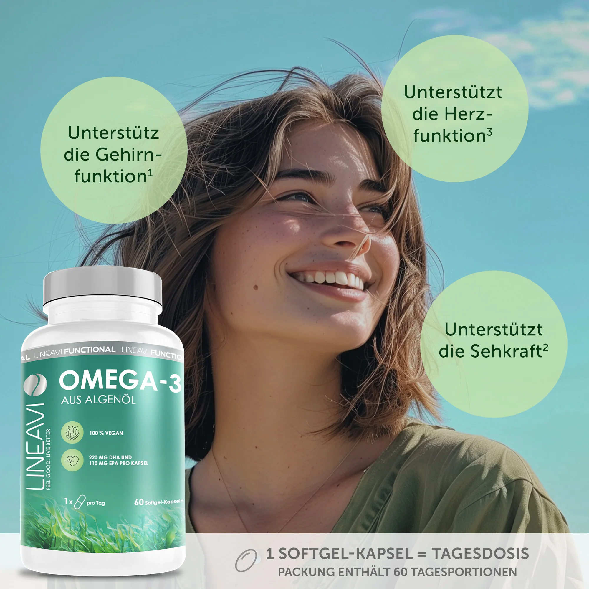 Omega 3 Vegan 4-Monatspackung (2x60 Kapseln) - Image 6