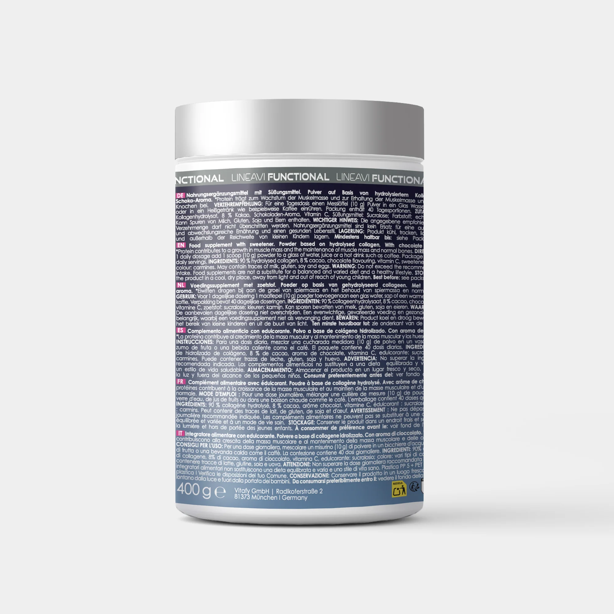 Kollagen Proteinpulver (400g) - Image 9