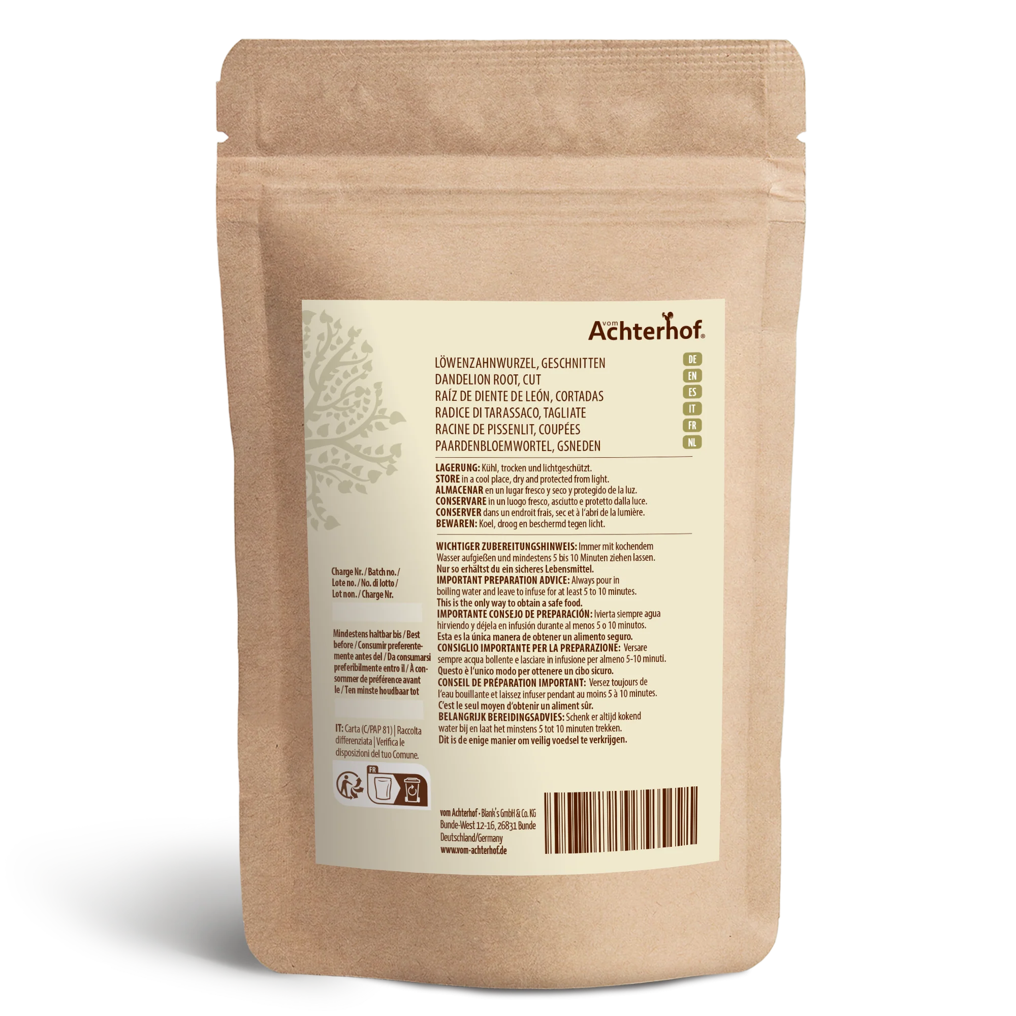 Löwenzahnblätter geschnitten (1000g) - Image 2