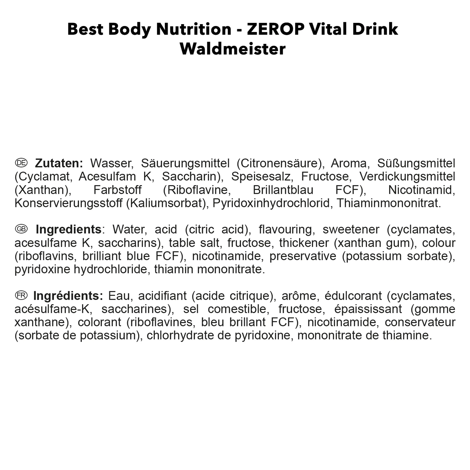 Vital Drink Konzentrat (1000ml) - Image 38