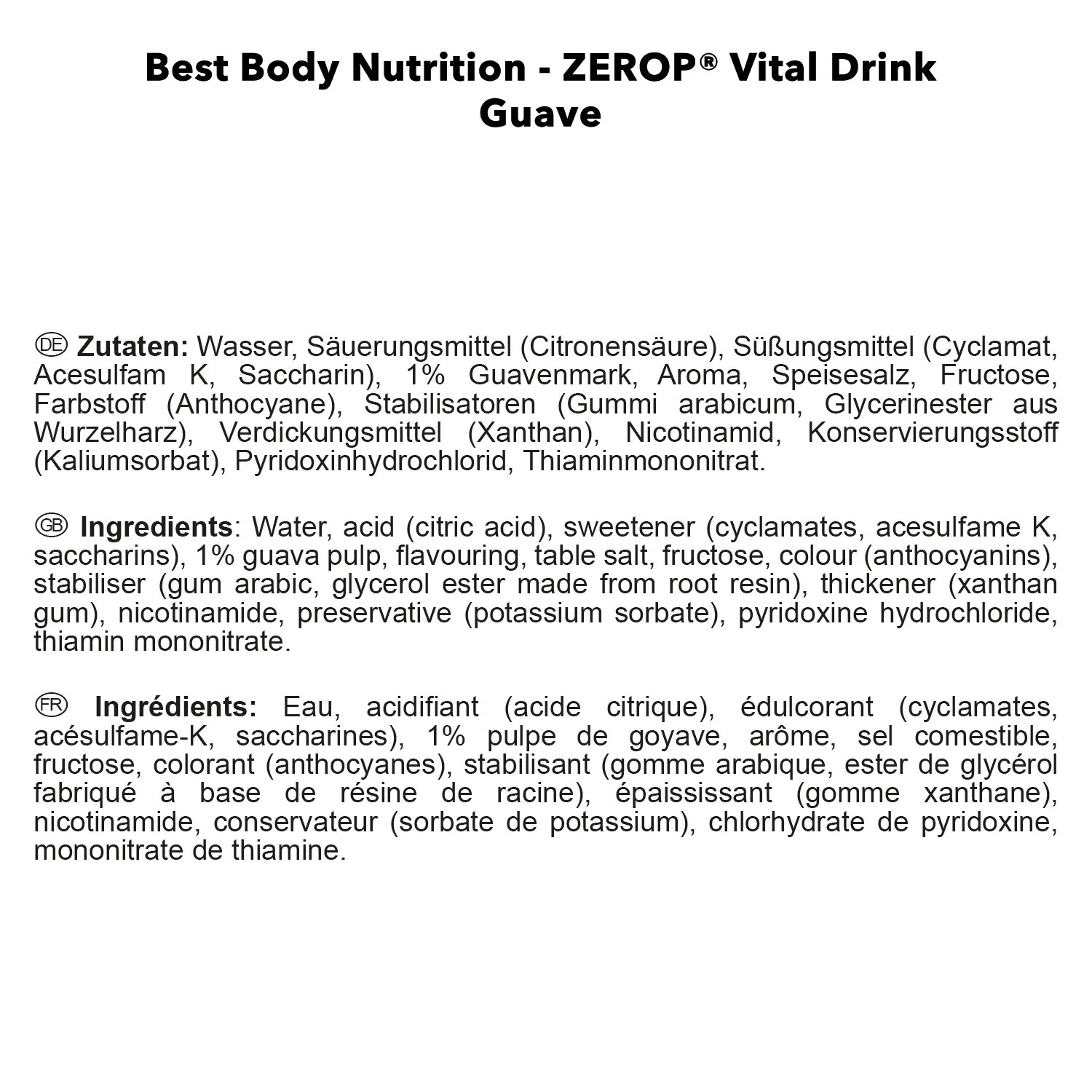 Vital Drink Konzentrat (1000ml) - Image 41