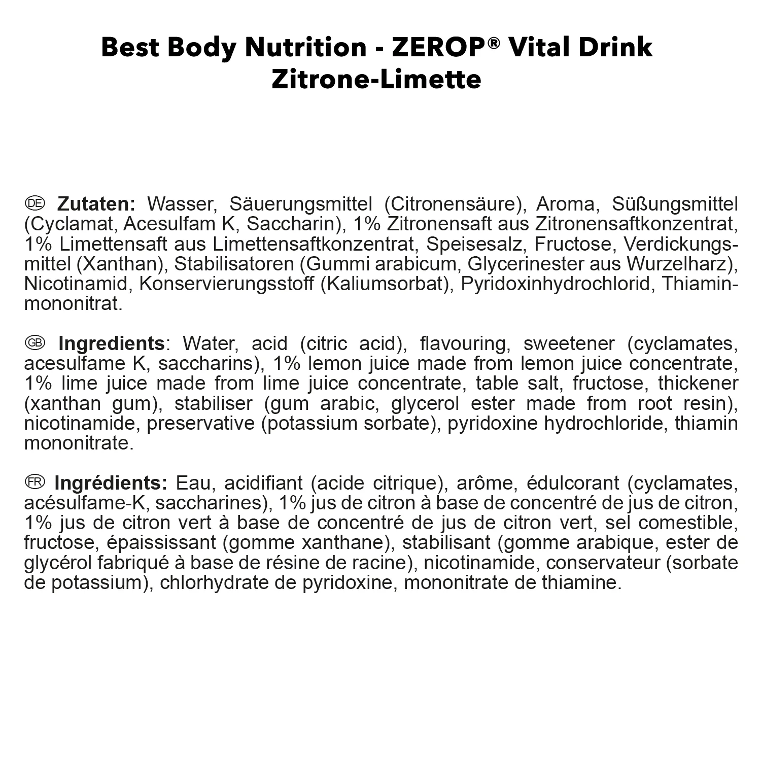 Vital Drink Konzentrat (1000ml) - Image 44