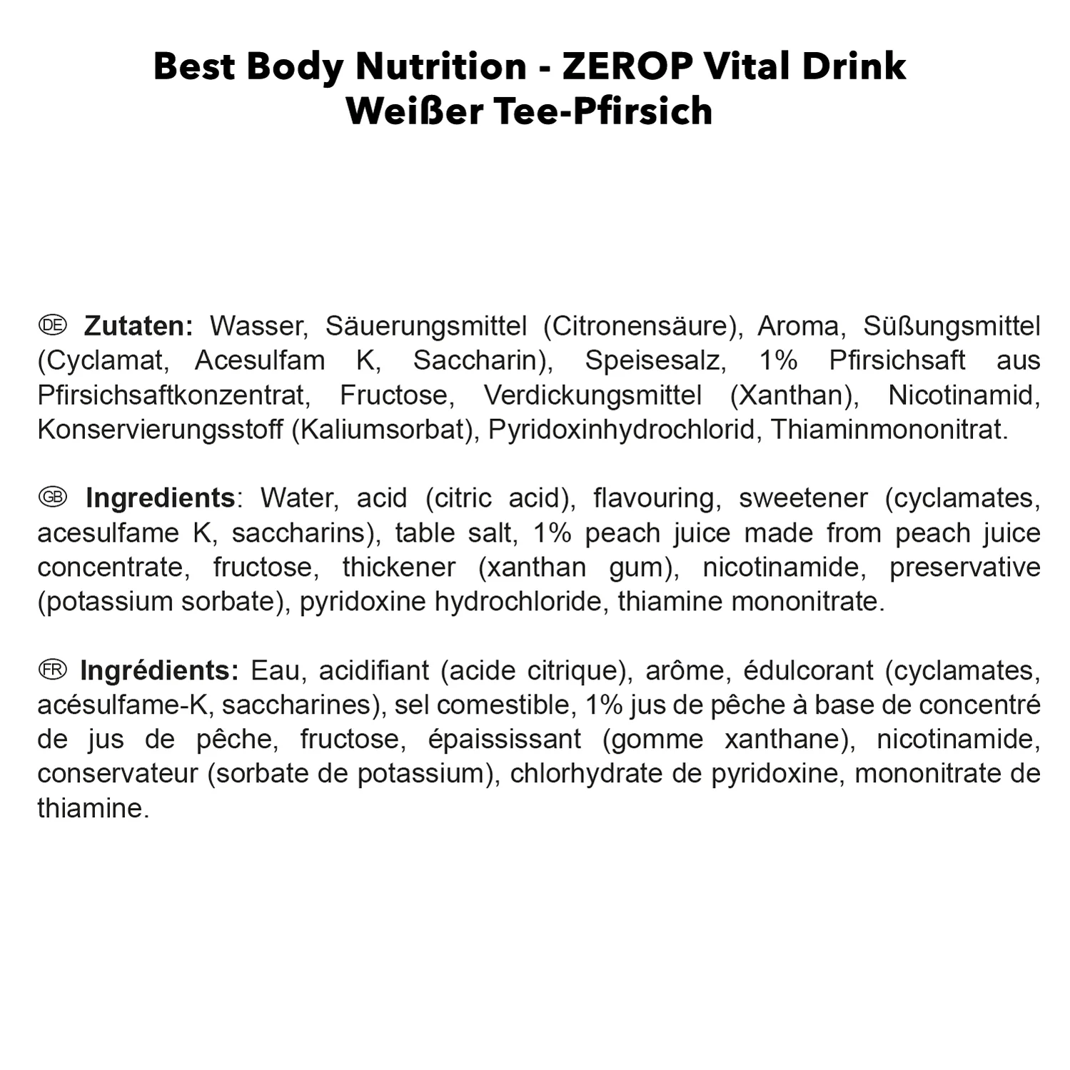 Vital Drink Konzentrat (1000ml) - Image 71