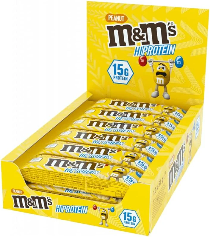 M&Ms Hi-Protein Bar (12x51g) - Image 4