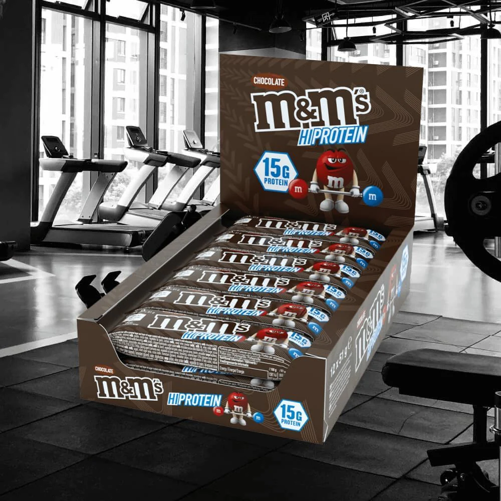 M&Ms Hi-Protein Bar (12x51g) - Image 8