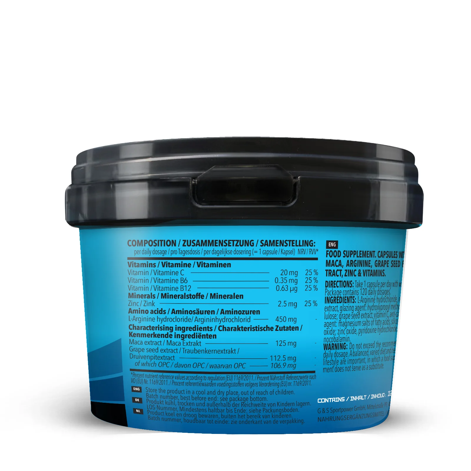 Maca Caps (120 capsules) - Image 3