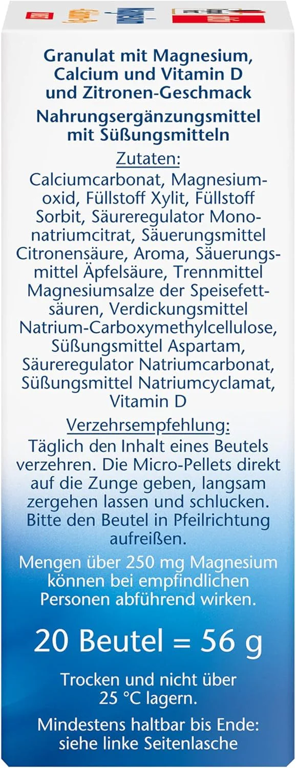 Magnesium + Calcium + D3 Direct (20 Portionen) - Image 3