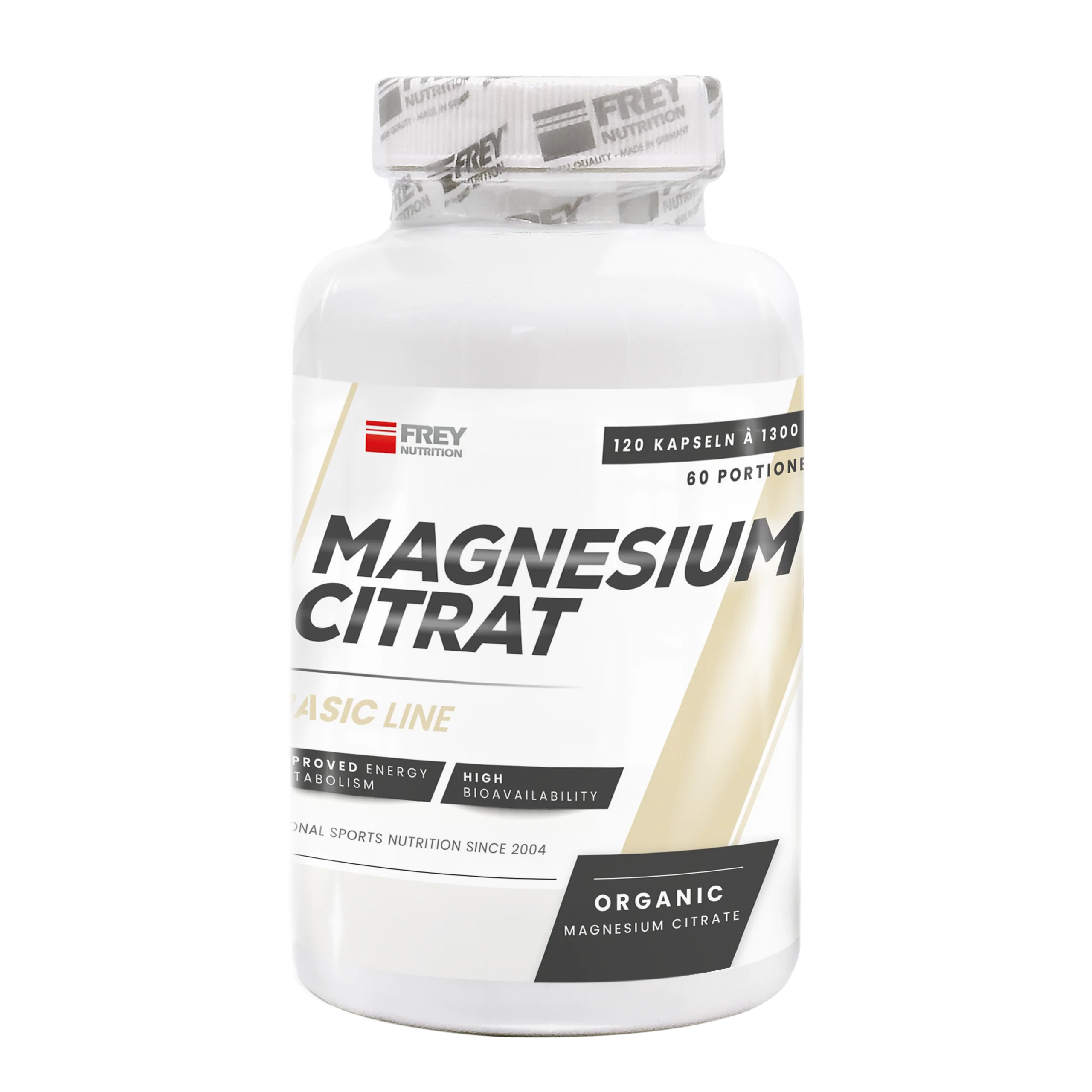 Magnesium Citrat (120 caps)
