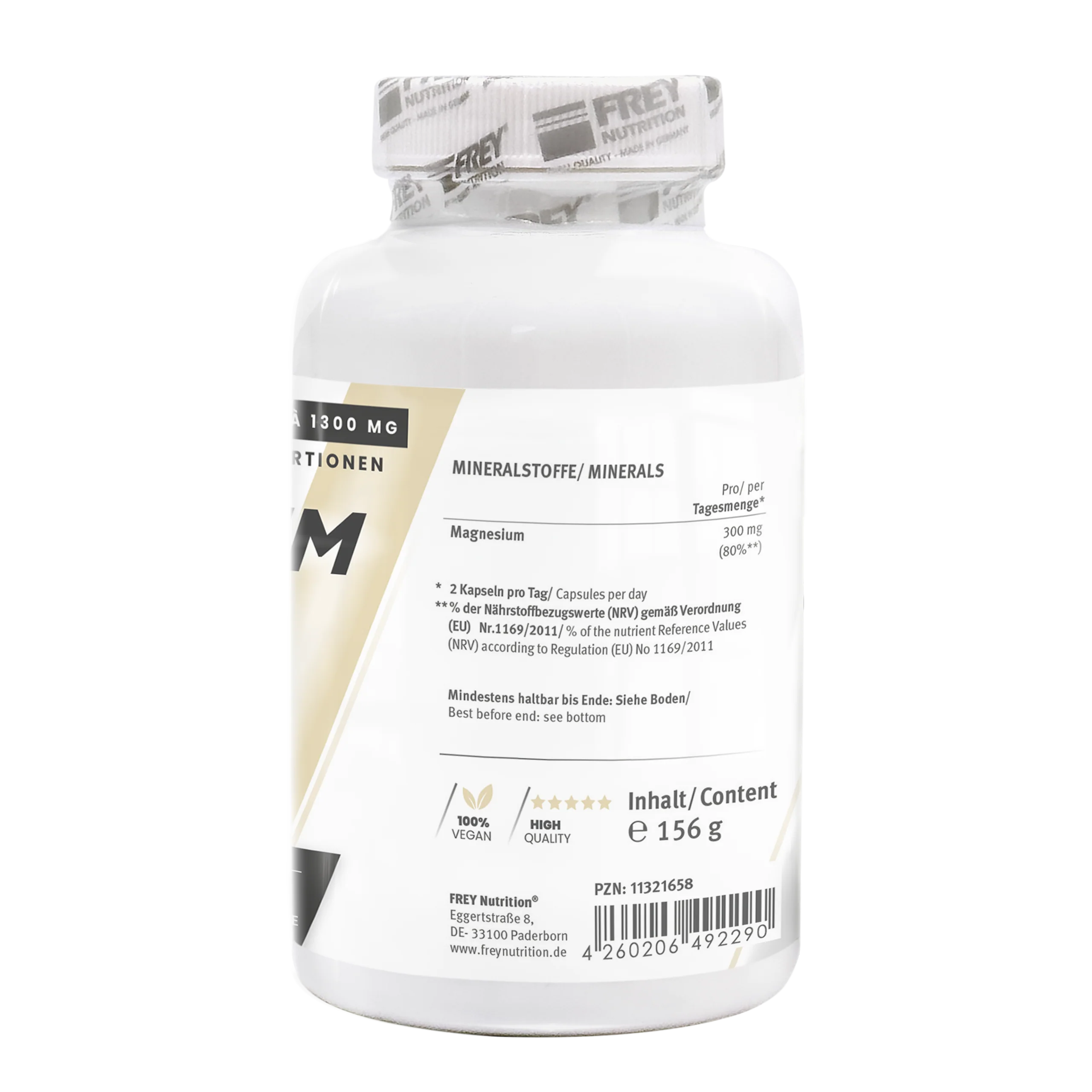Magnesium Citrat (120 caps) - Image 3