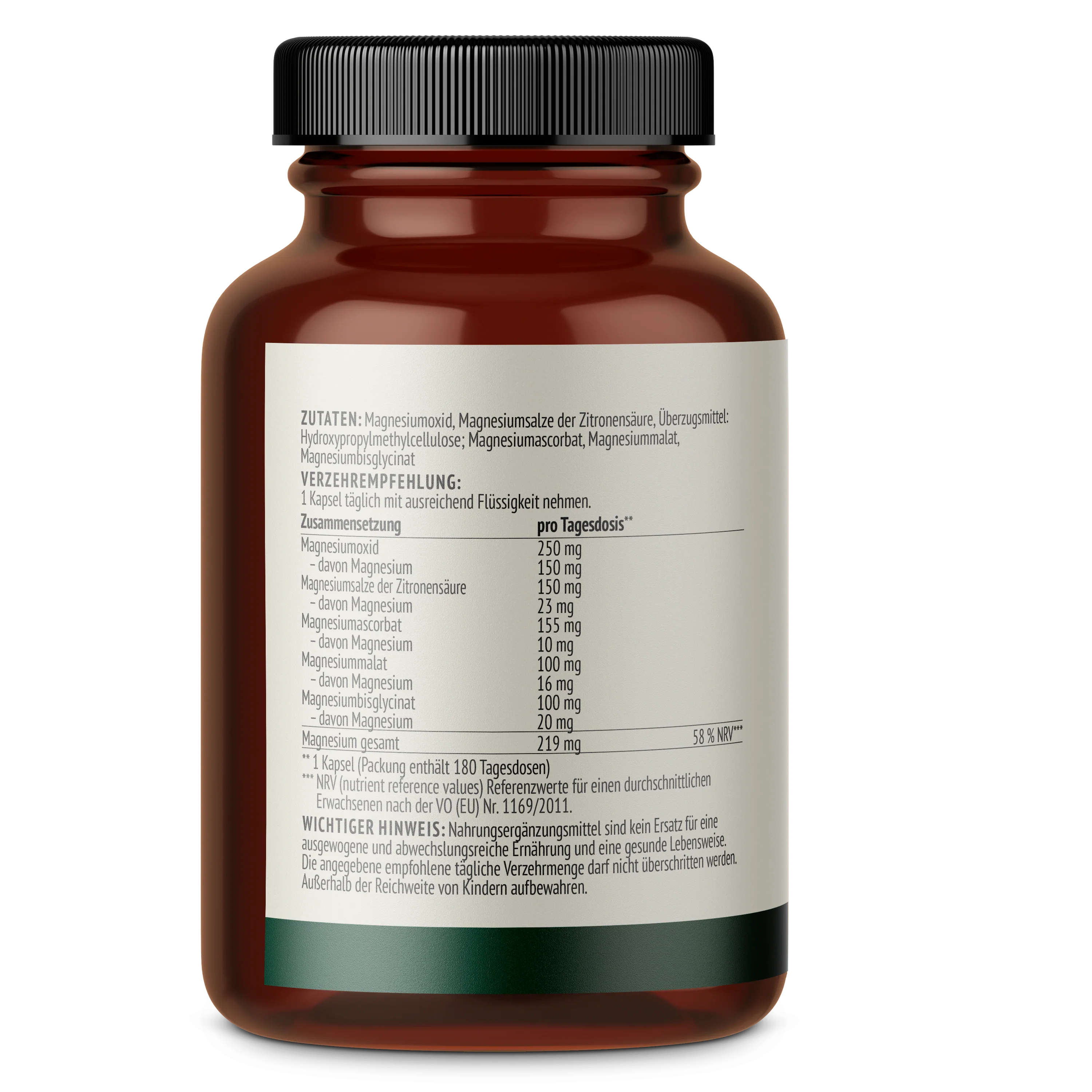 Magnesium Komplex (180 Kapseln) - Image 4