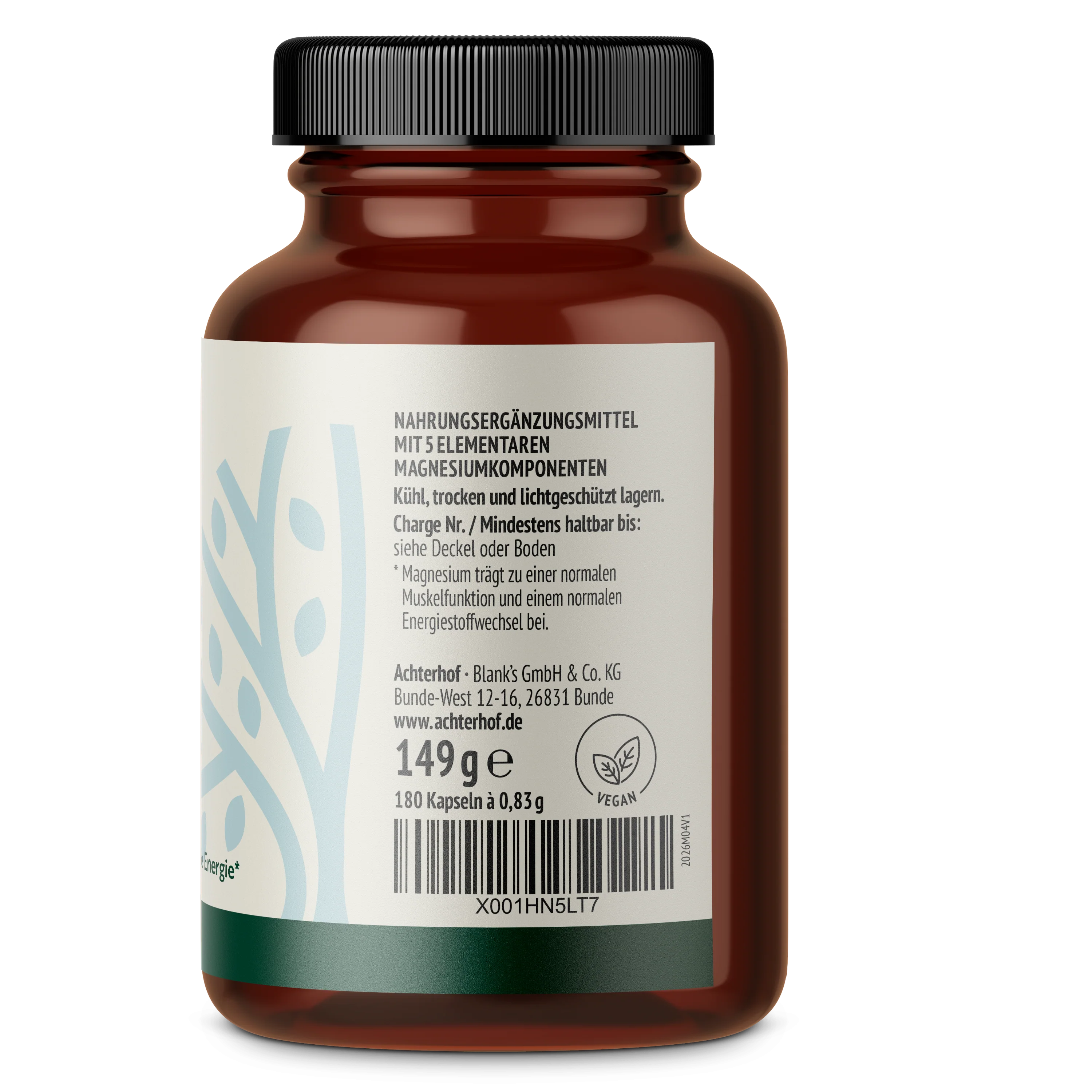 Magnesium Komplex (180 Kapseln) - Image 5