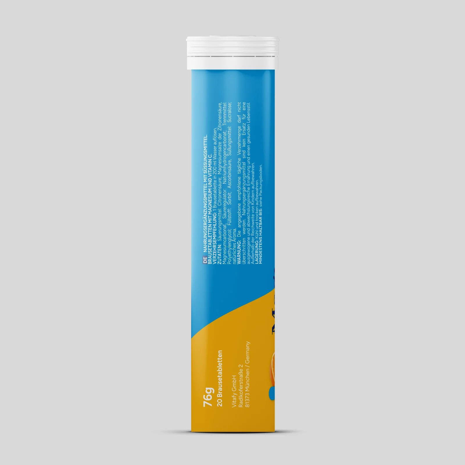 Magnesium + Vitamine C - Orange (20 bruistabletten) - Image 8