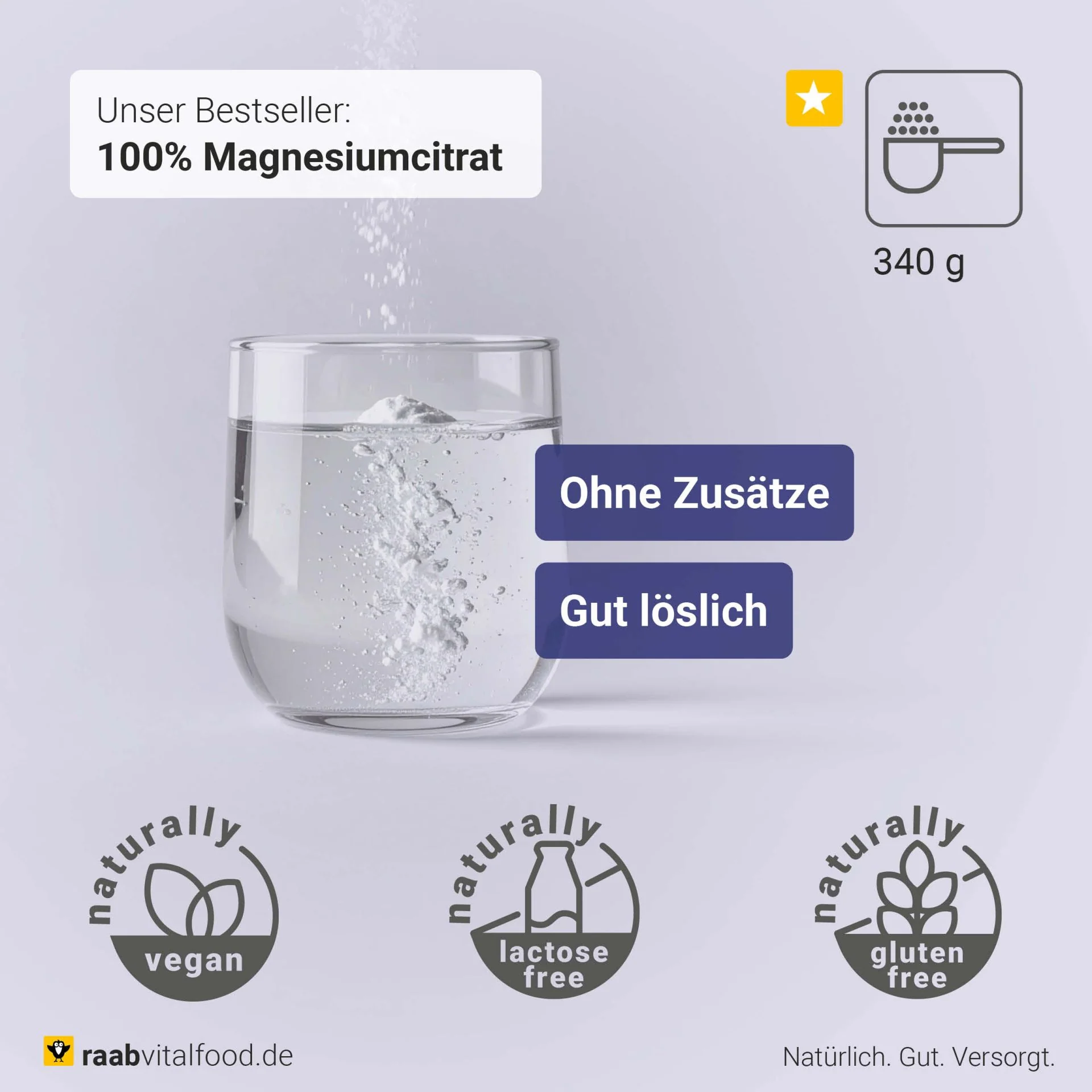 Magnesiumcitrat Pulver (340g) - Image 4