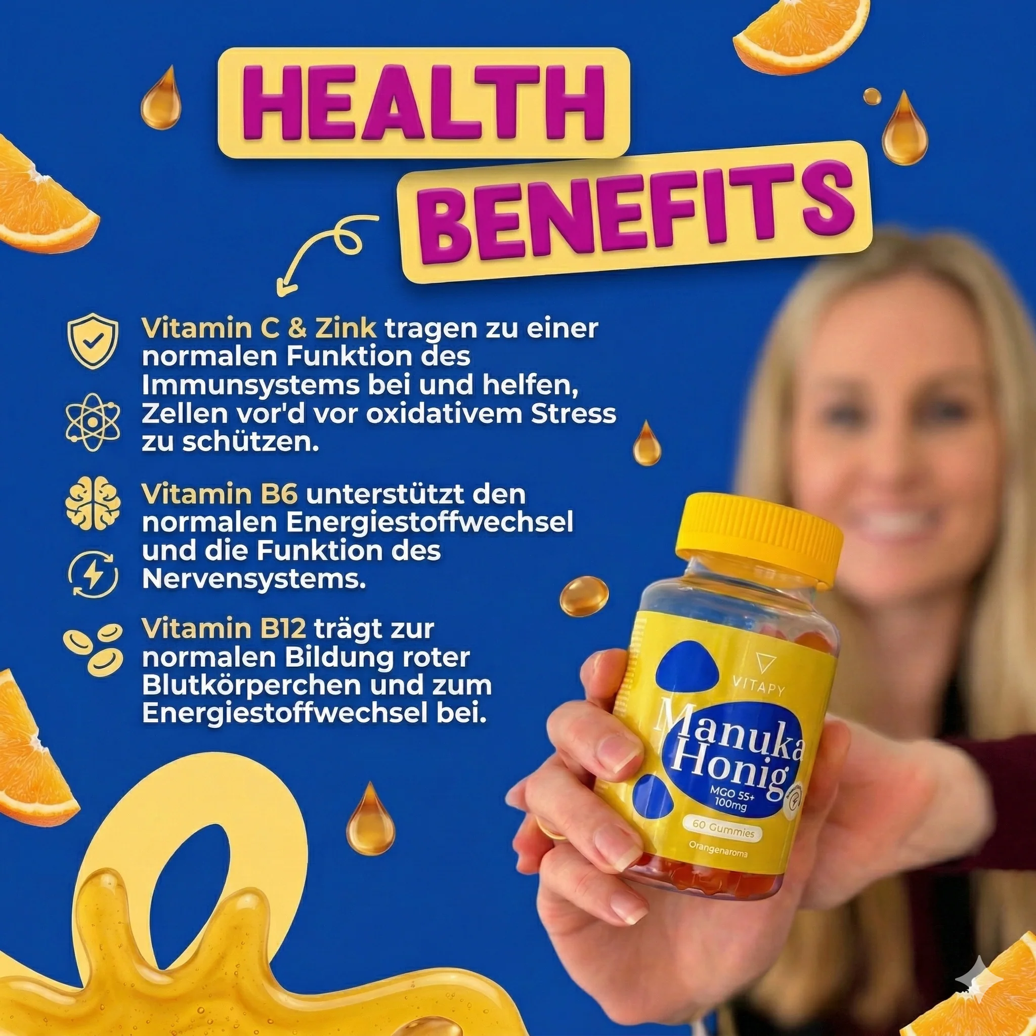 Manuka Honing (60 gummies) - Image 2