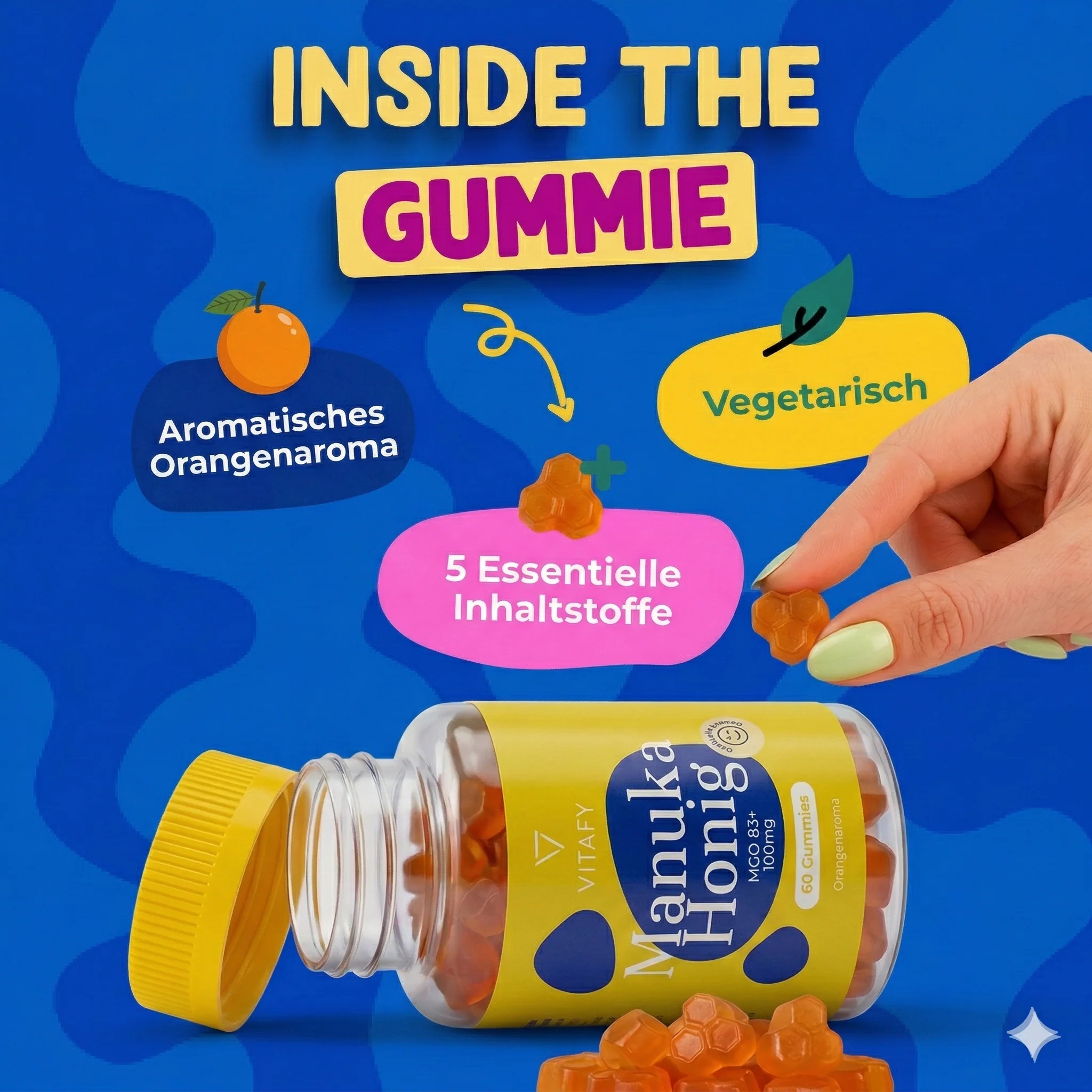 Manuka Honing (60 gummies) - Image 5
