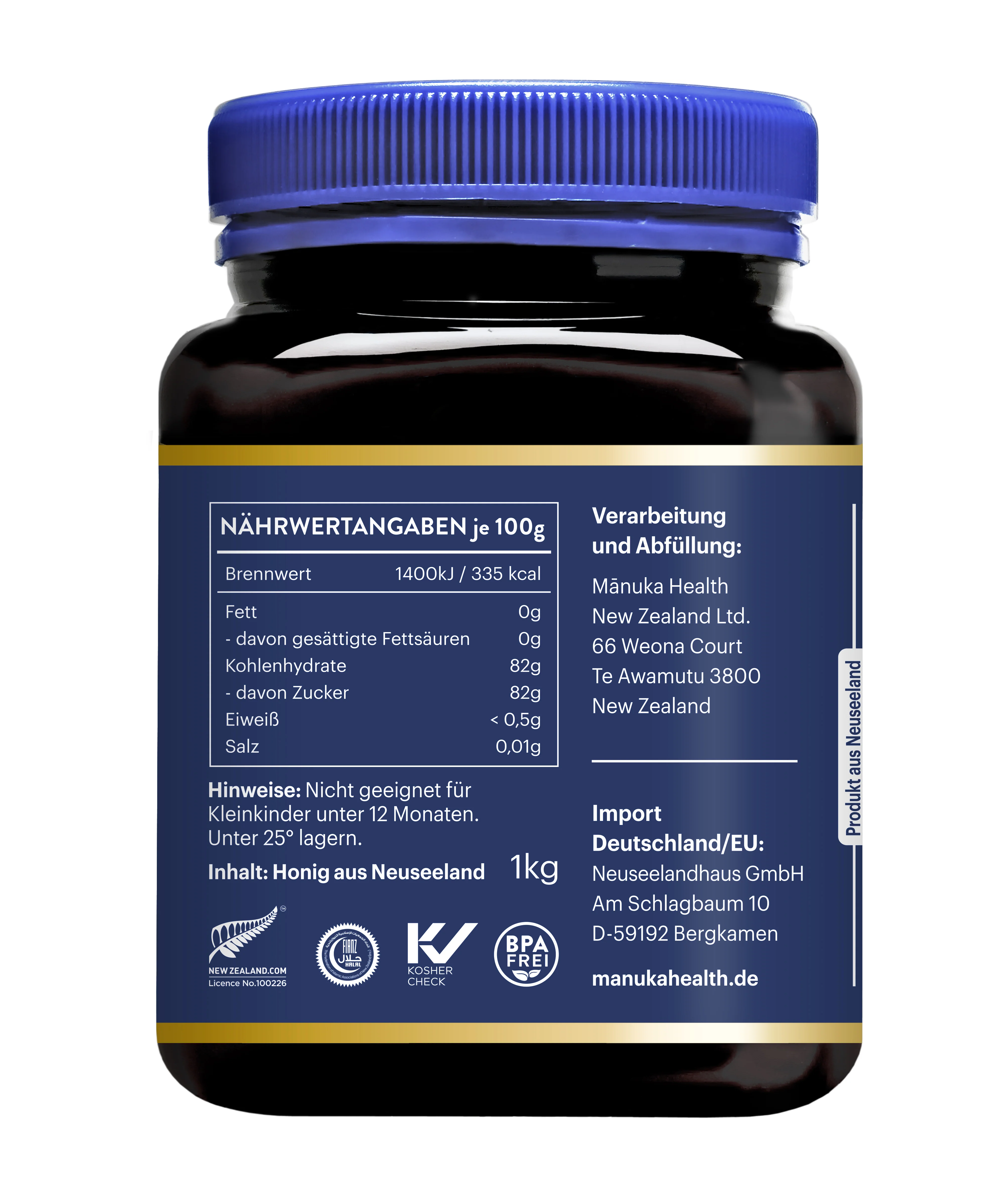 Manuka Honig MGO 400+ (1000g) - Image 2