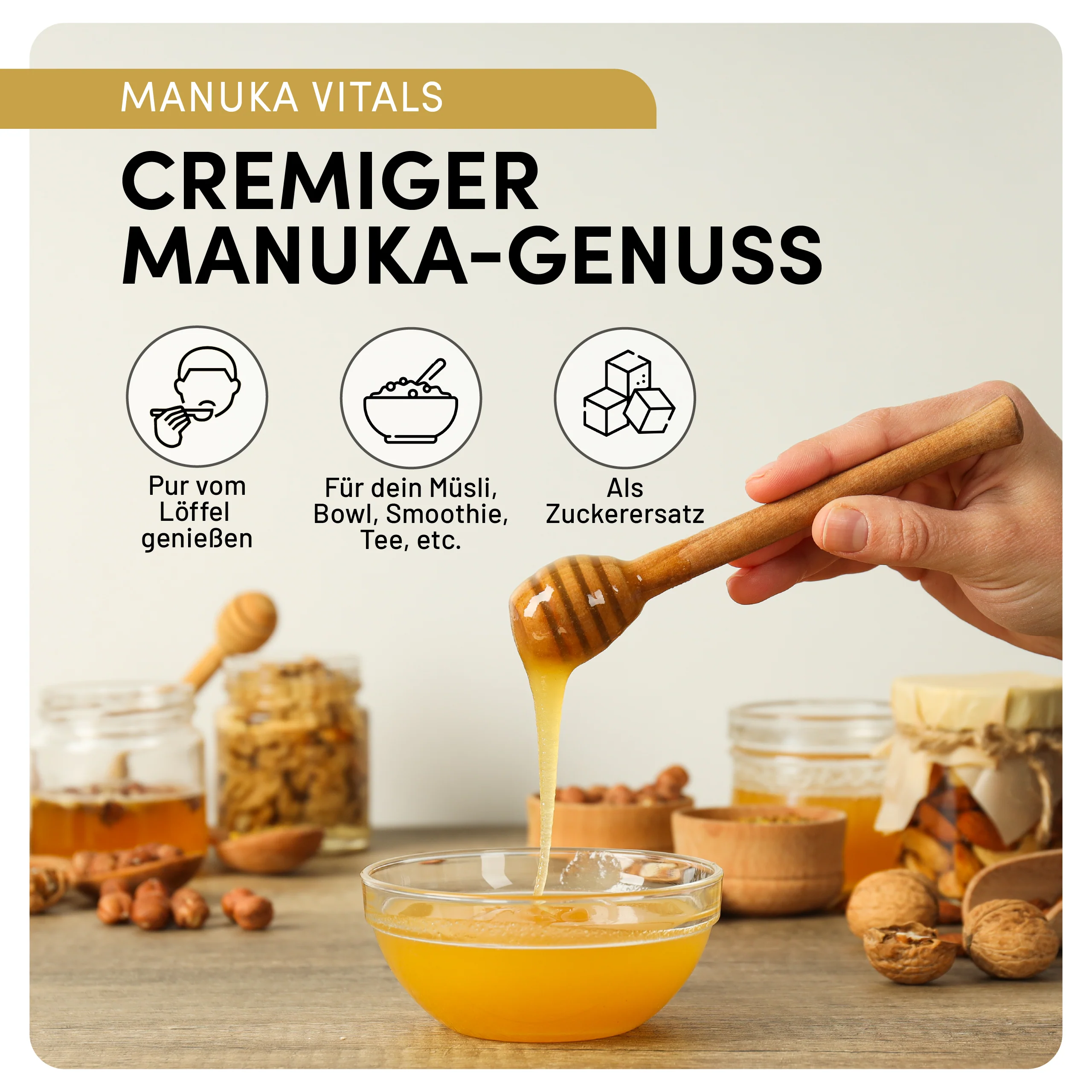 Manuka Vital Honig MGO 550+ (500g) - Image 7