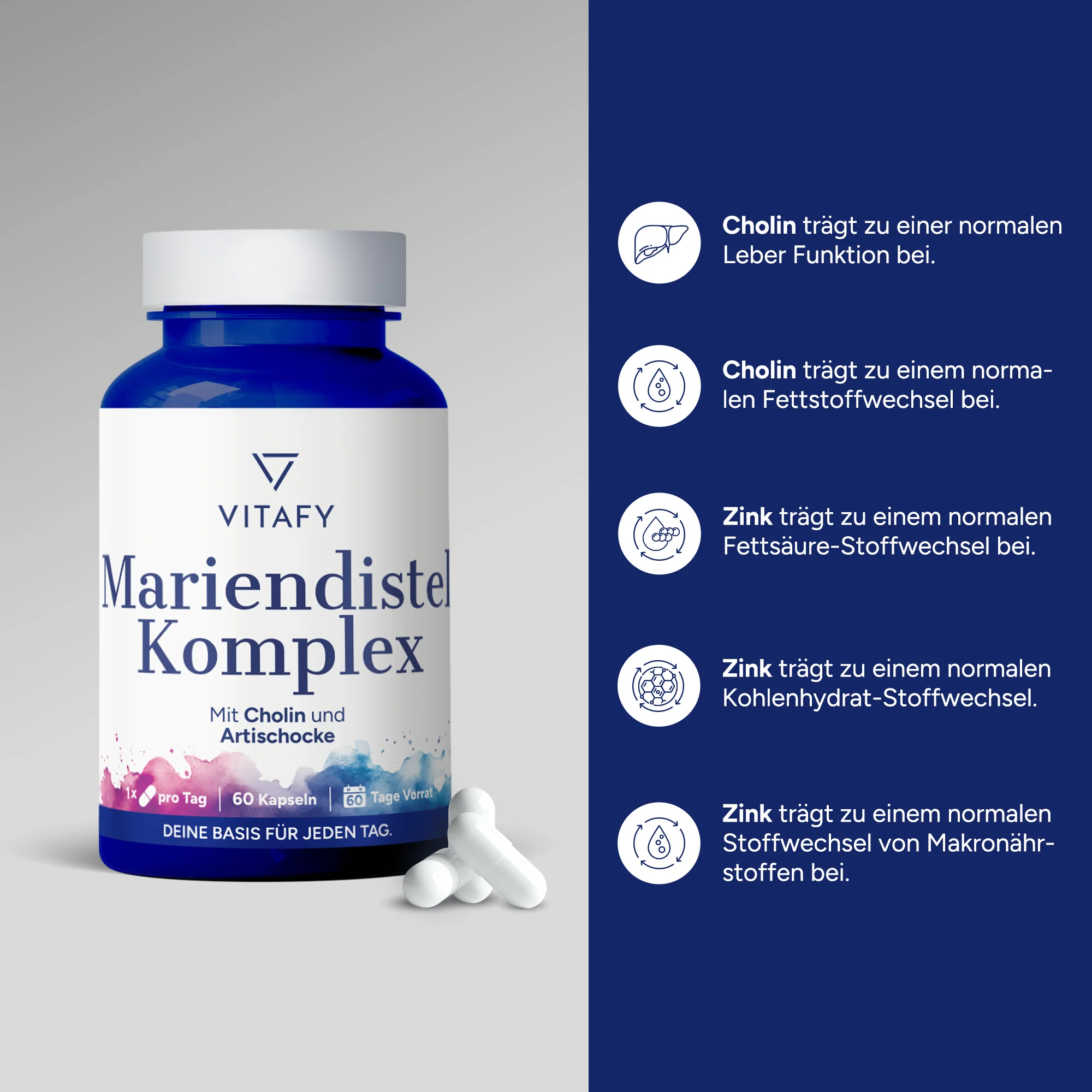 Mariadistel Complex (60 capsules) - Image 2