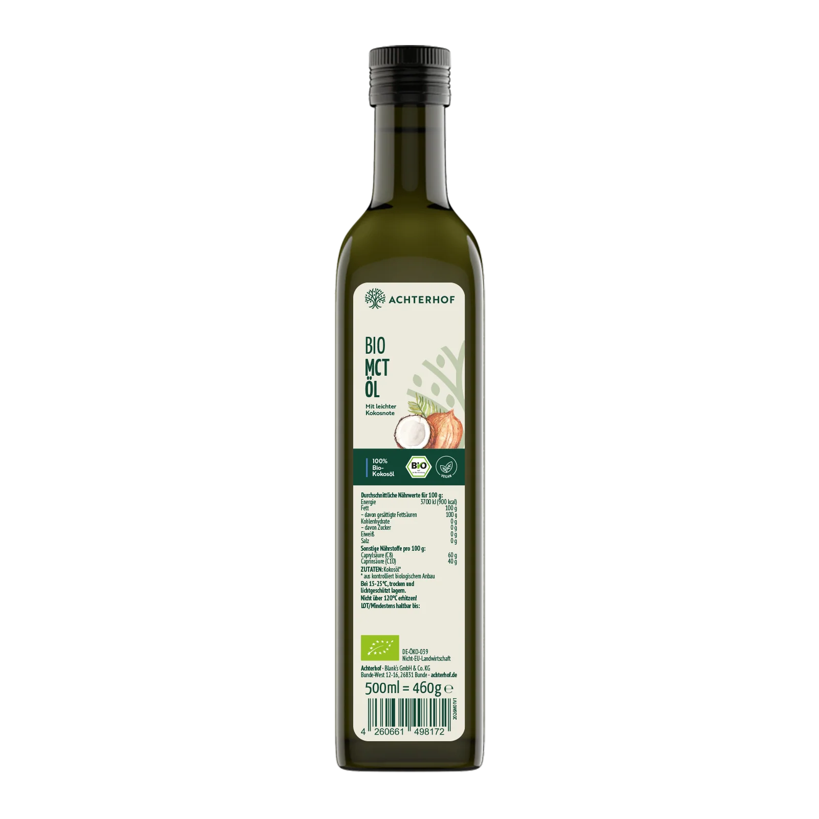 Bio MCT Öl (500ml)
