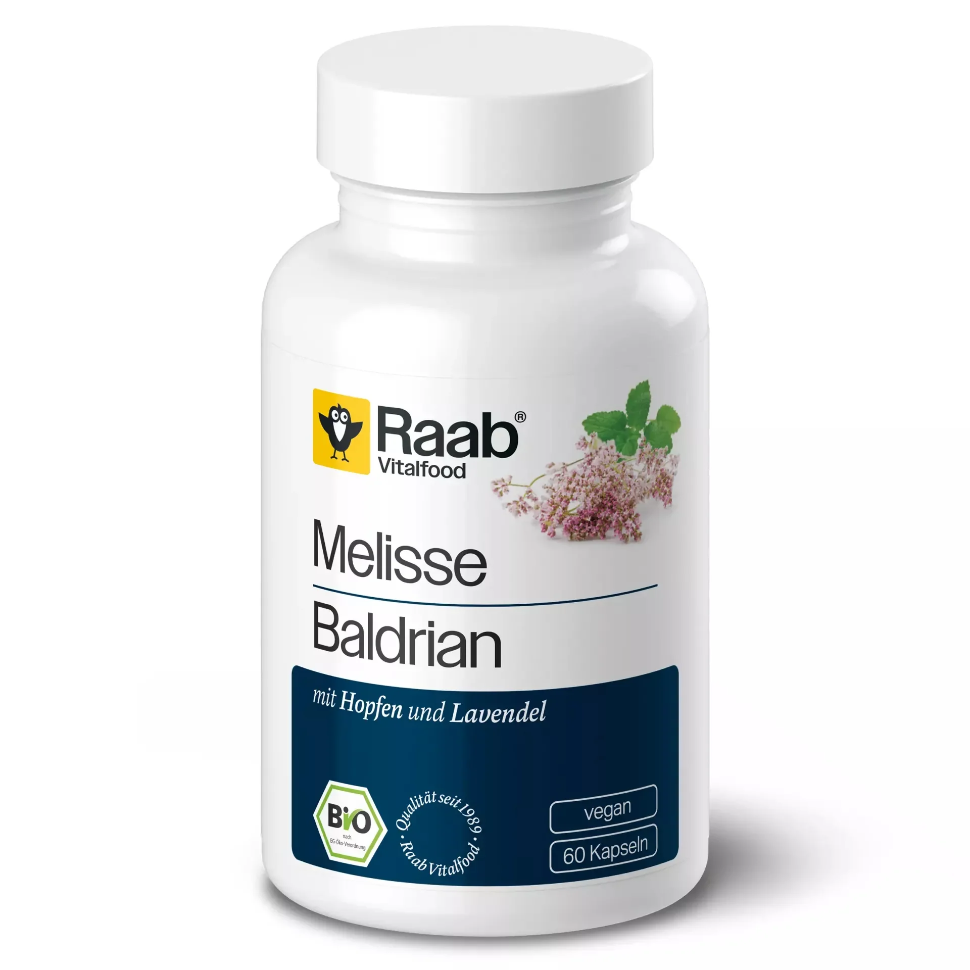 Lemon Balm Valerian Organic (60 capsules)
