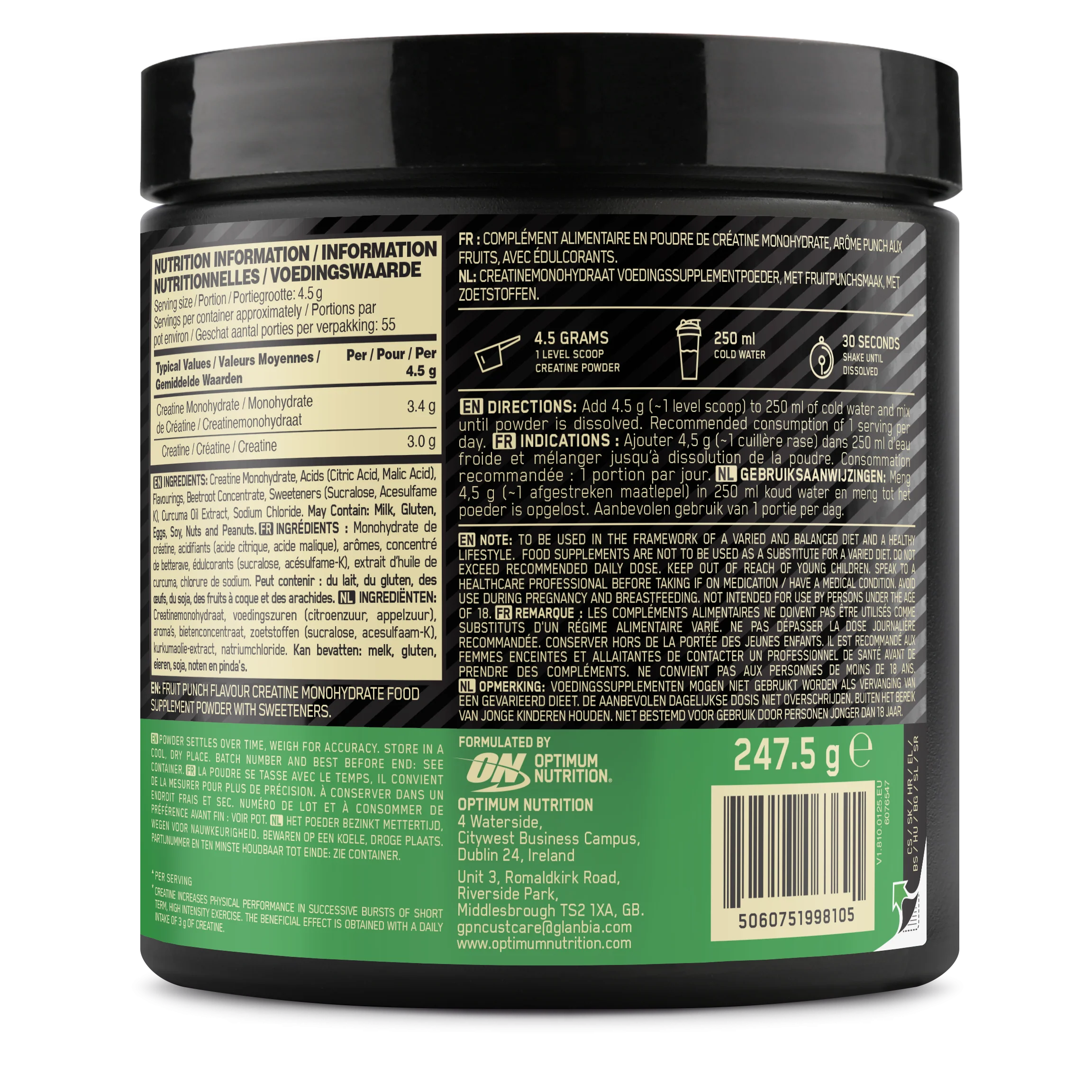 Micronised Creatine Powder Flavored (247g) - Image 6