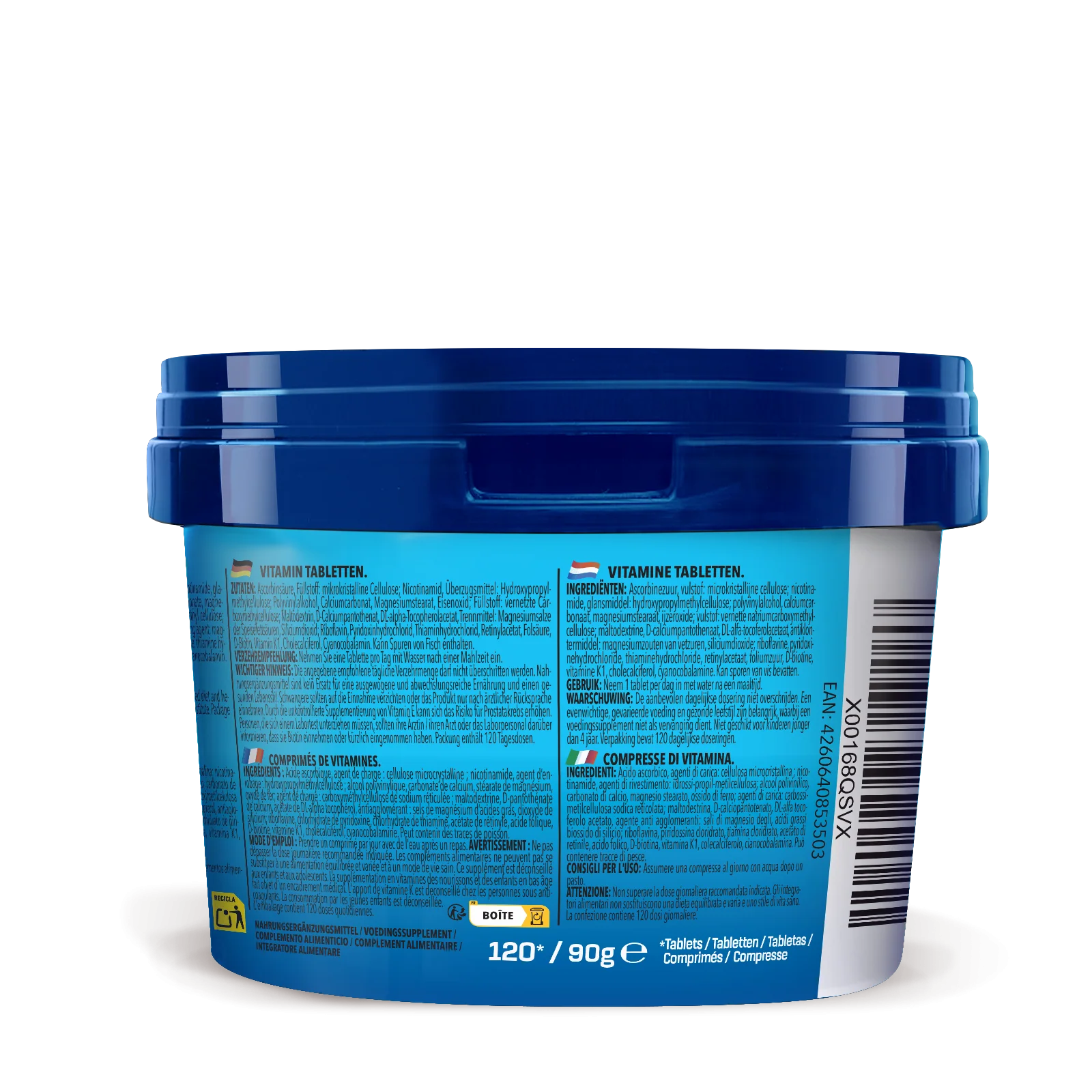 Vitamine A-Z Multi (120 capsules) - Image 3
