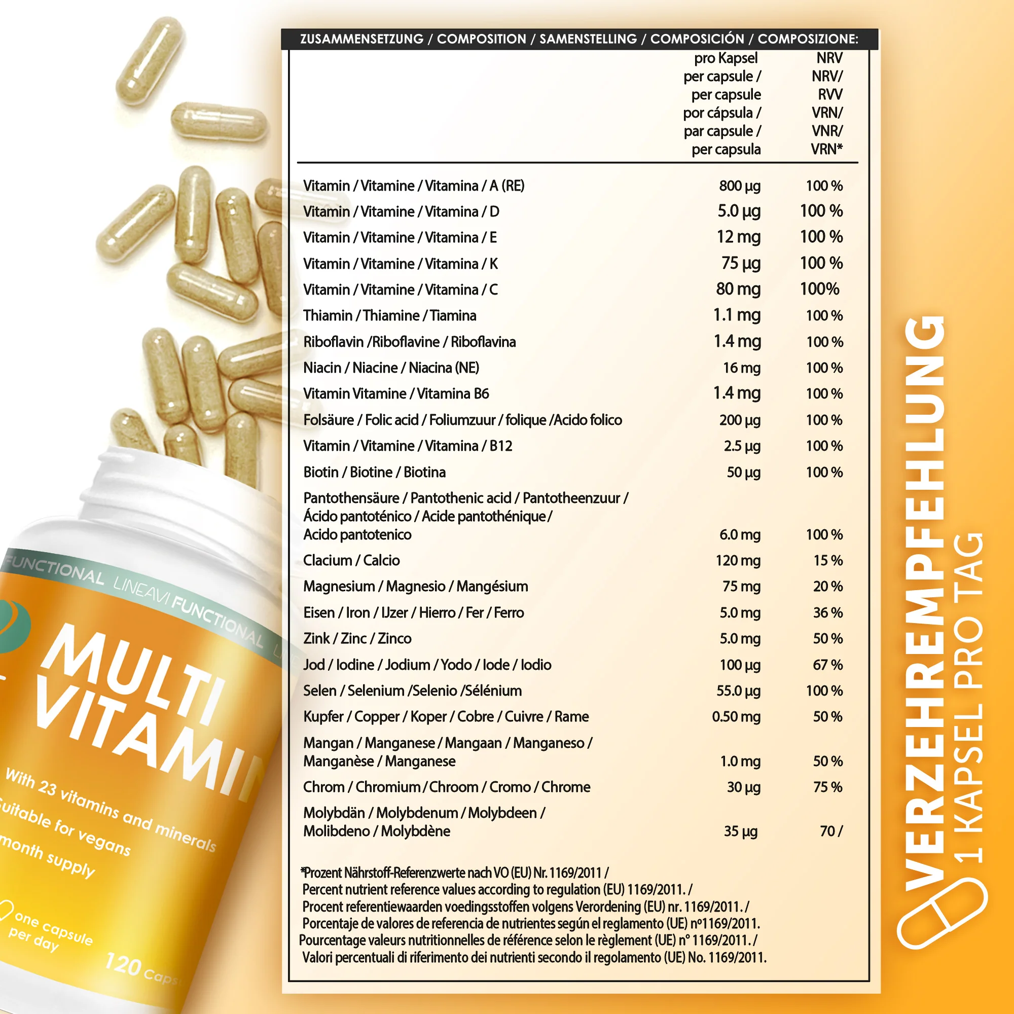 Multivitamin (120 Kapseln) - Image 6