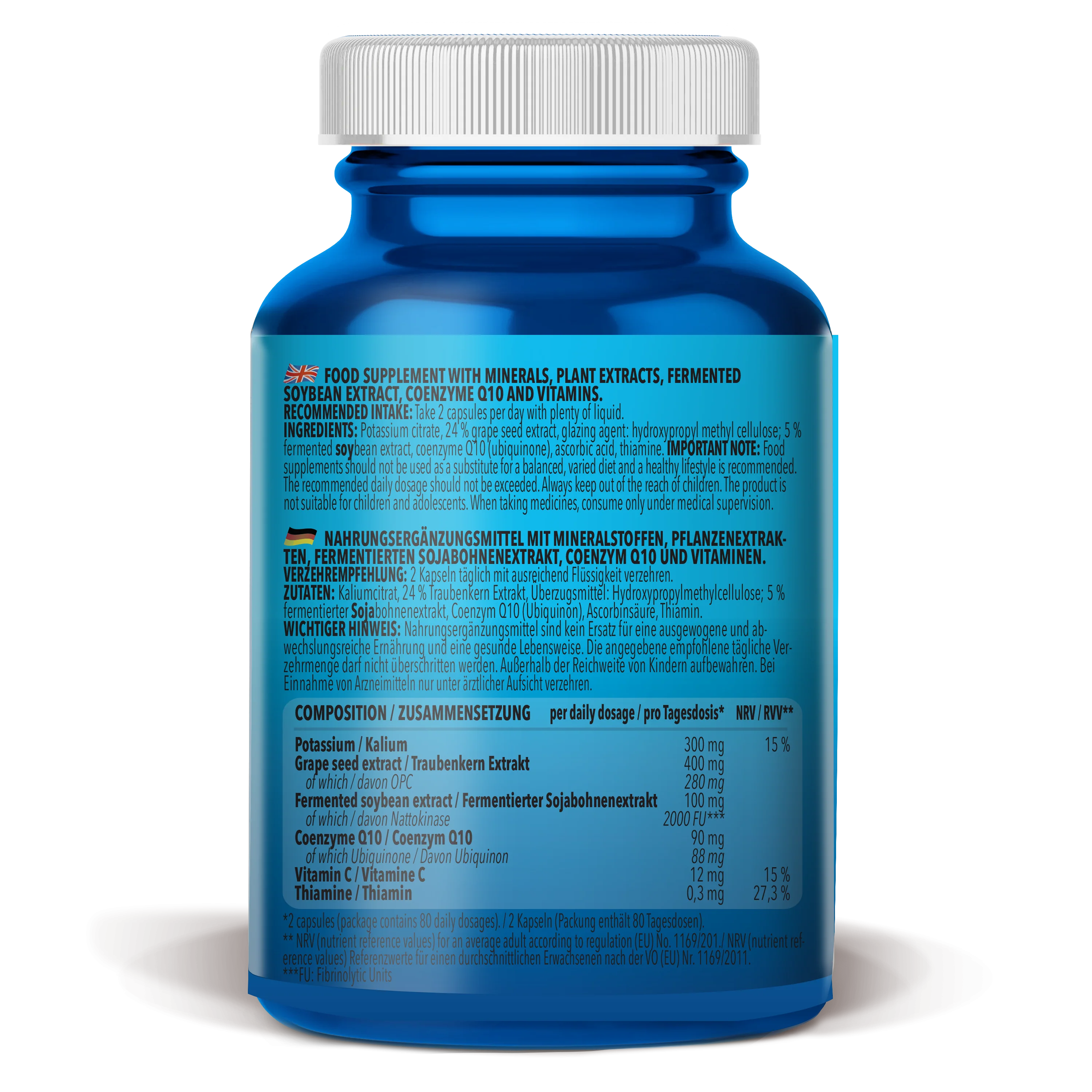 Nattokinase (160 capsules) - Image 2