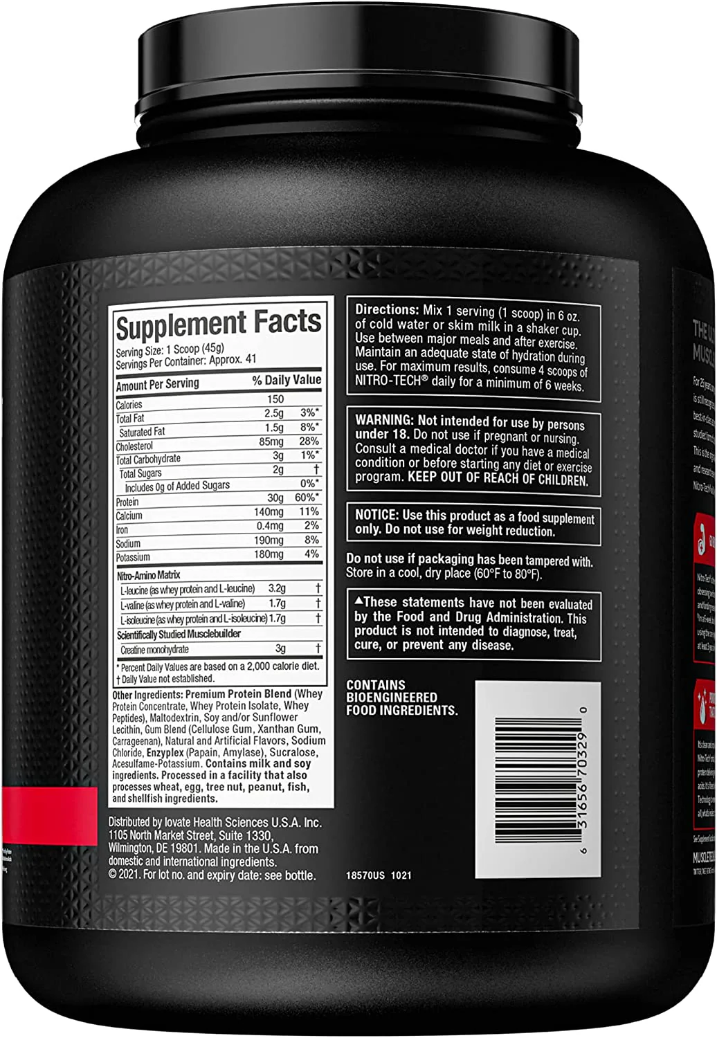 Nitro-Tech Performance Series (1800g) - Image 5
