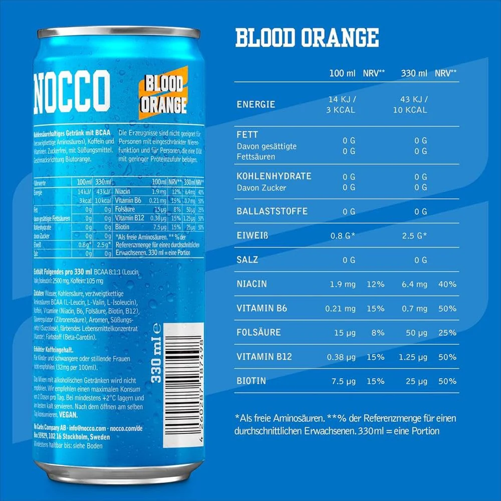 Nocco BCAA (330ml) - Image 6