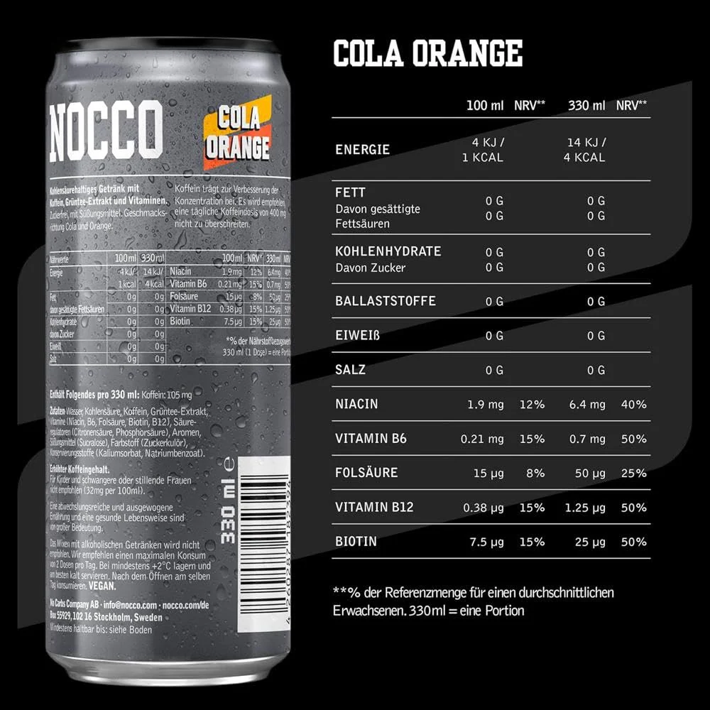 Nocco Black (24x330ml) - Image 12