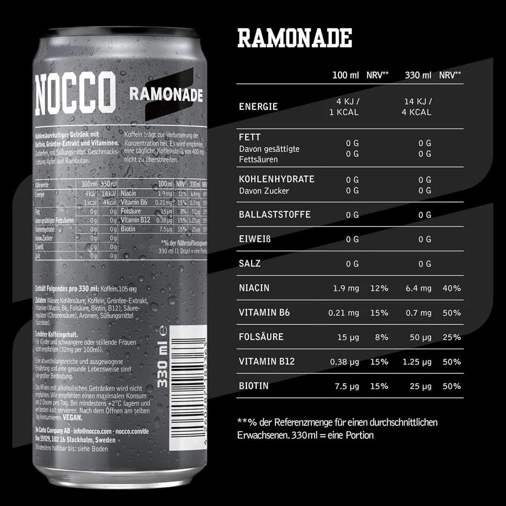 Nocco Black (24x330ml) - Image 6