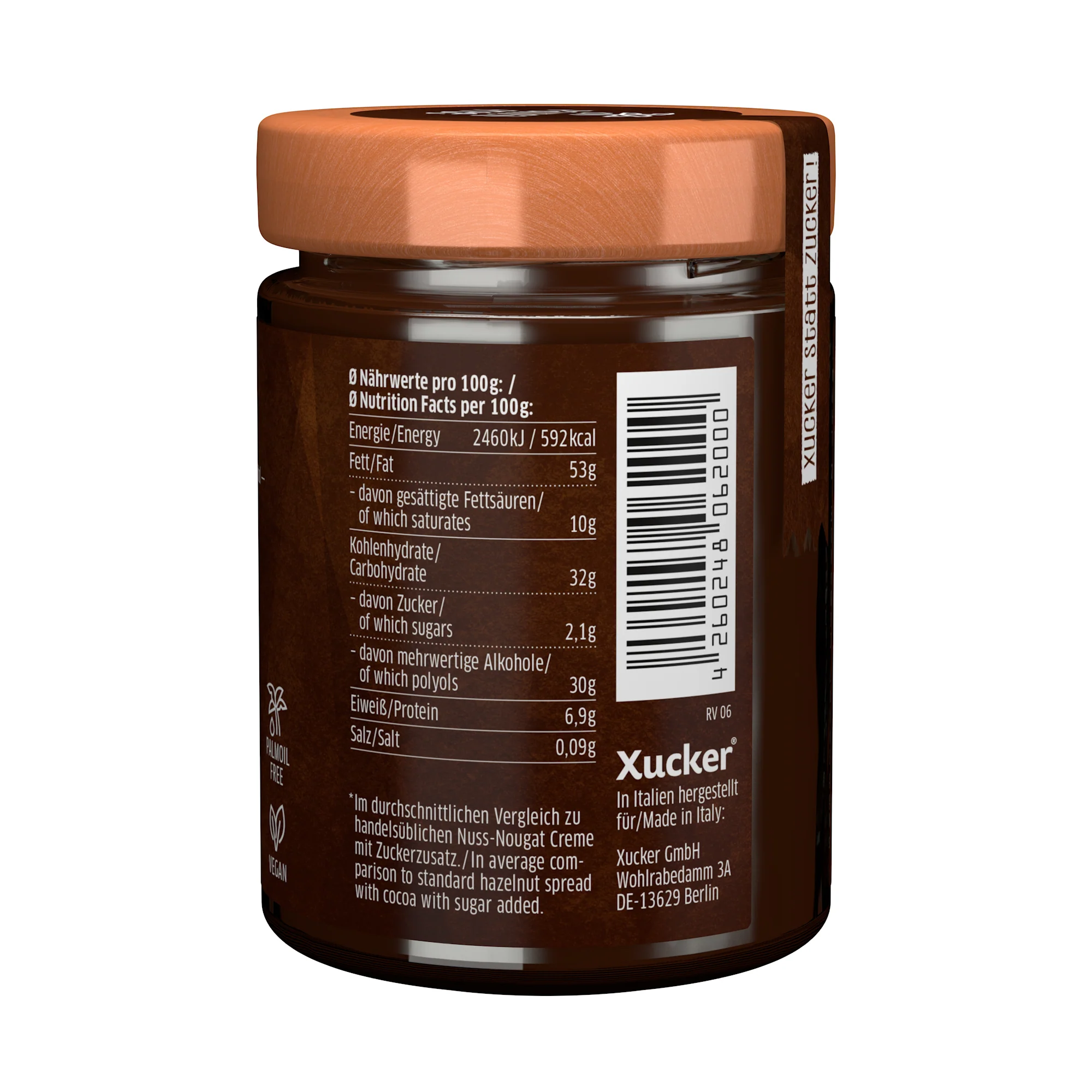 Nut-Nougat Spread with xylitol (300g) - Image 3