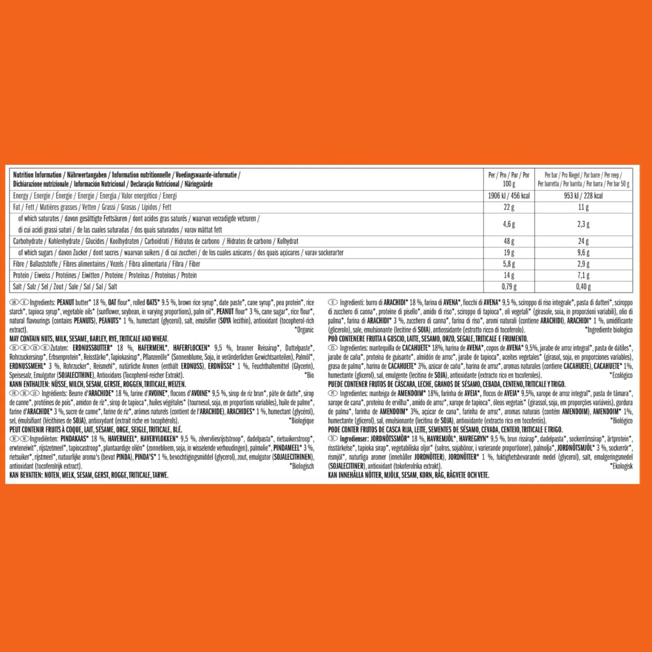 Nut Butter Filled Bar bio (12x50g) - Image 13