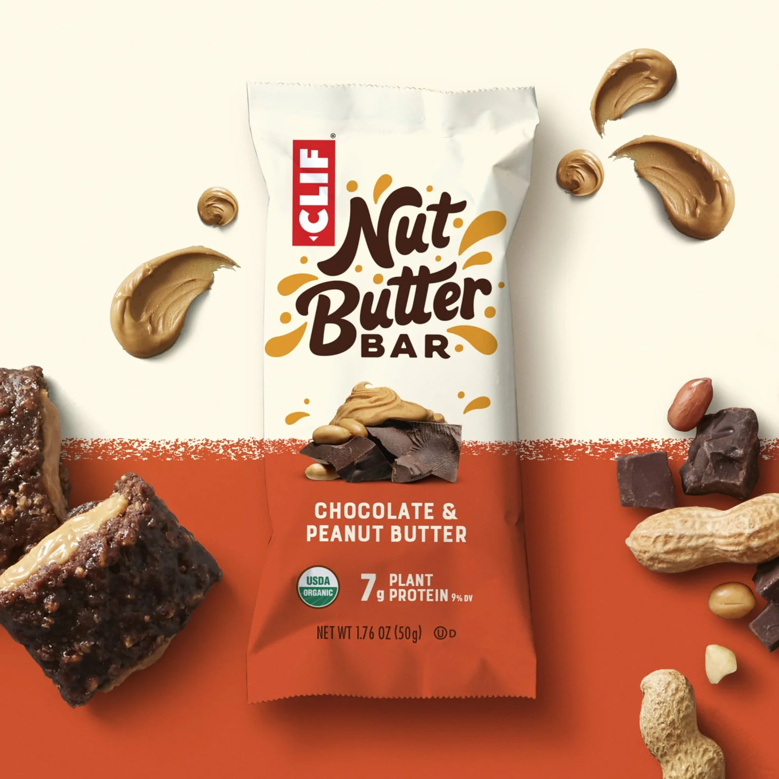 Nut Butter Filled Bar bio (12x50g) - Image 16