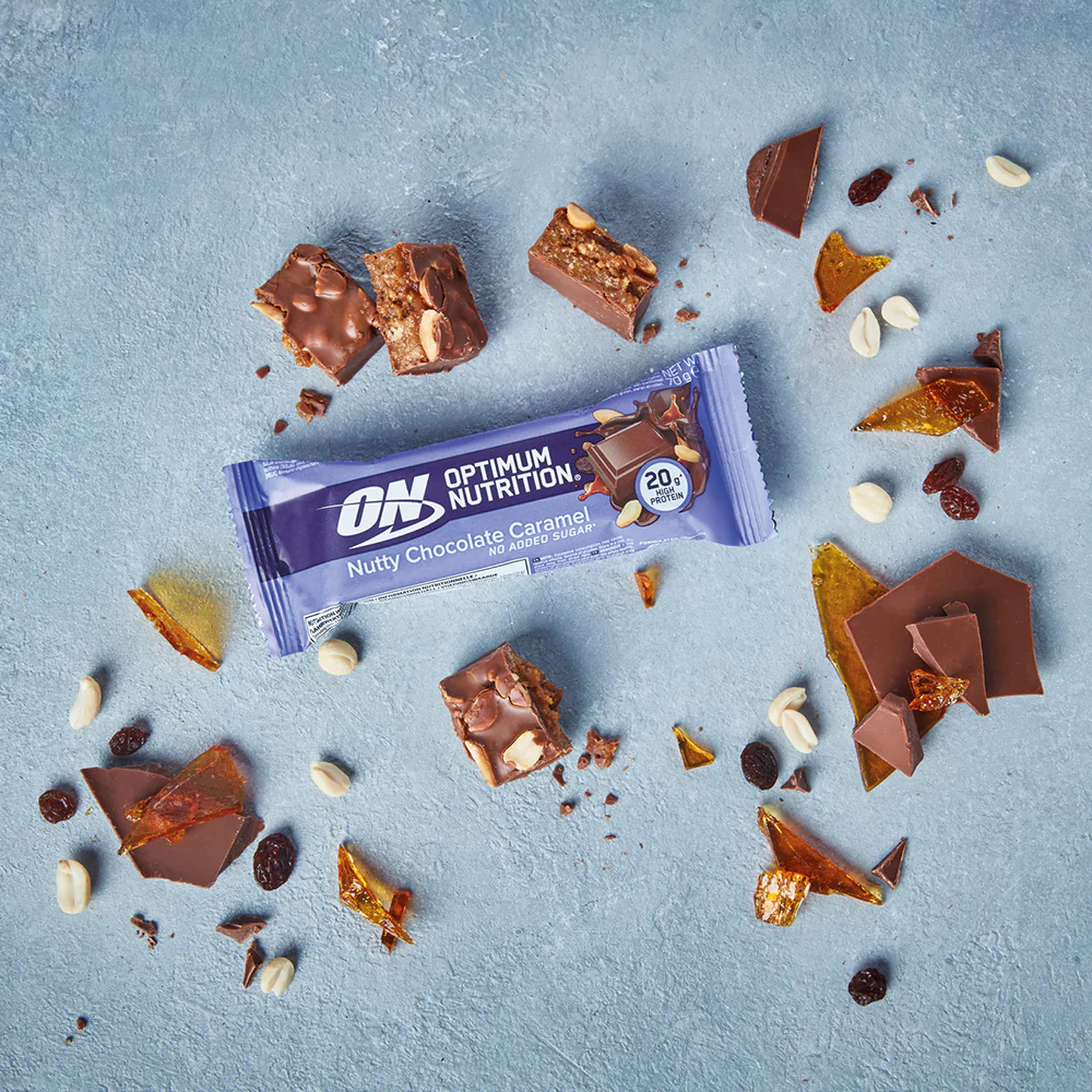 Nutty Chocolate Caramel Protein Bar (10x70g) - Image 2