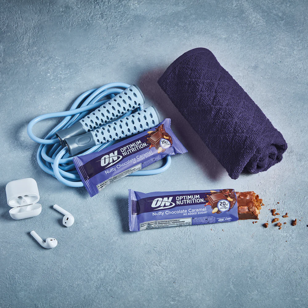 Nutty Chocolate Caramel Protein Bar (10x70g) - Image 3