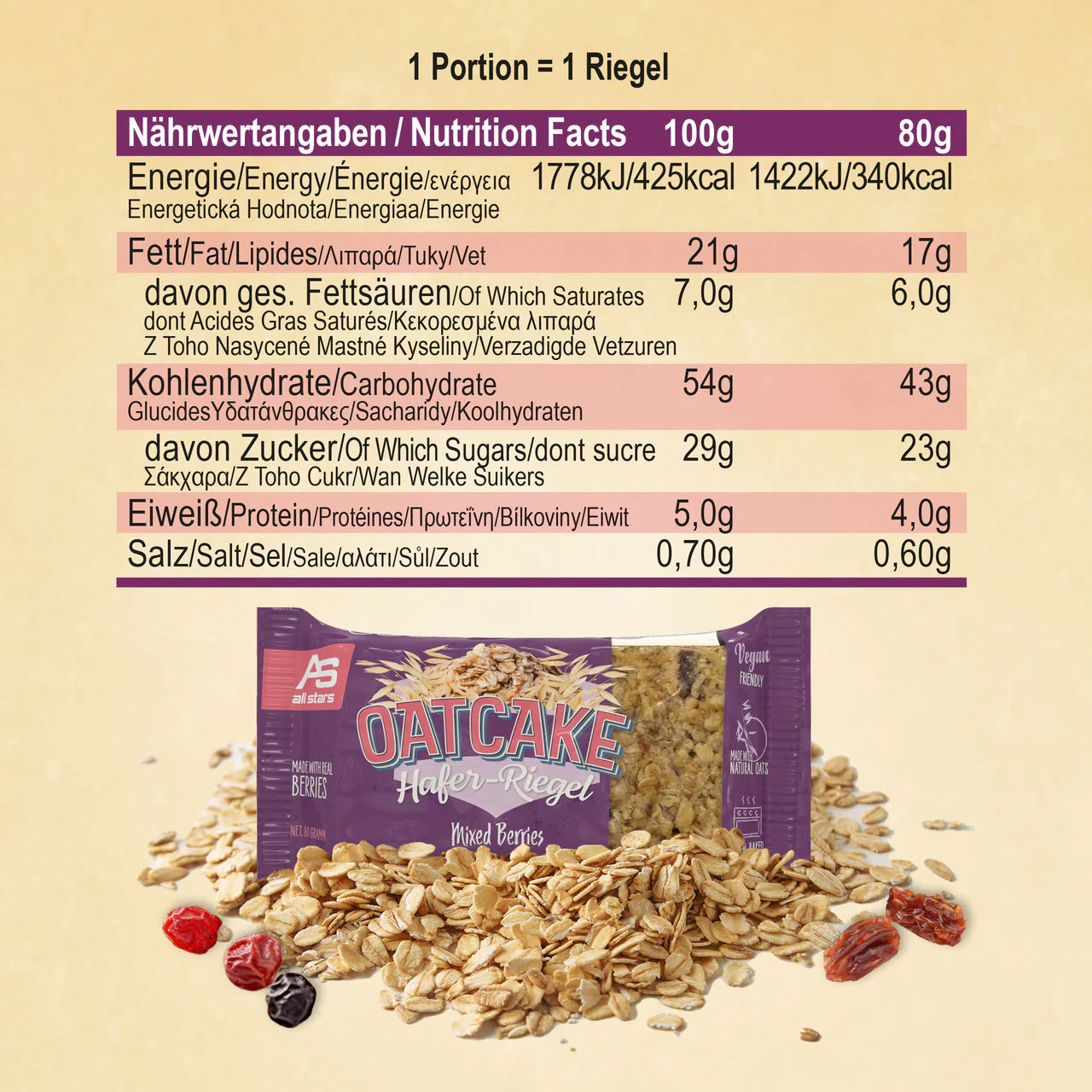 Oatcake (12x80g) - Image 15