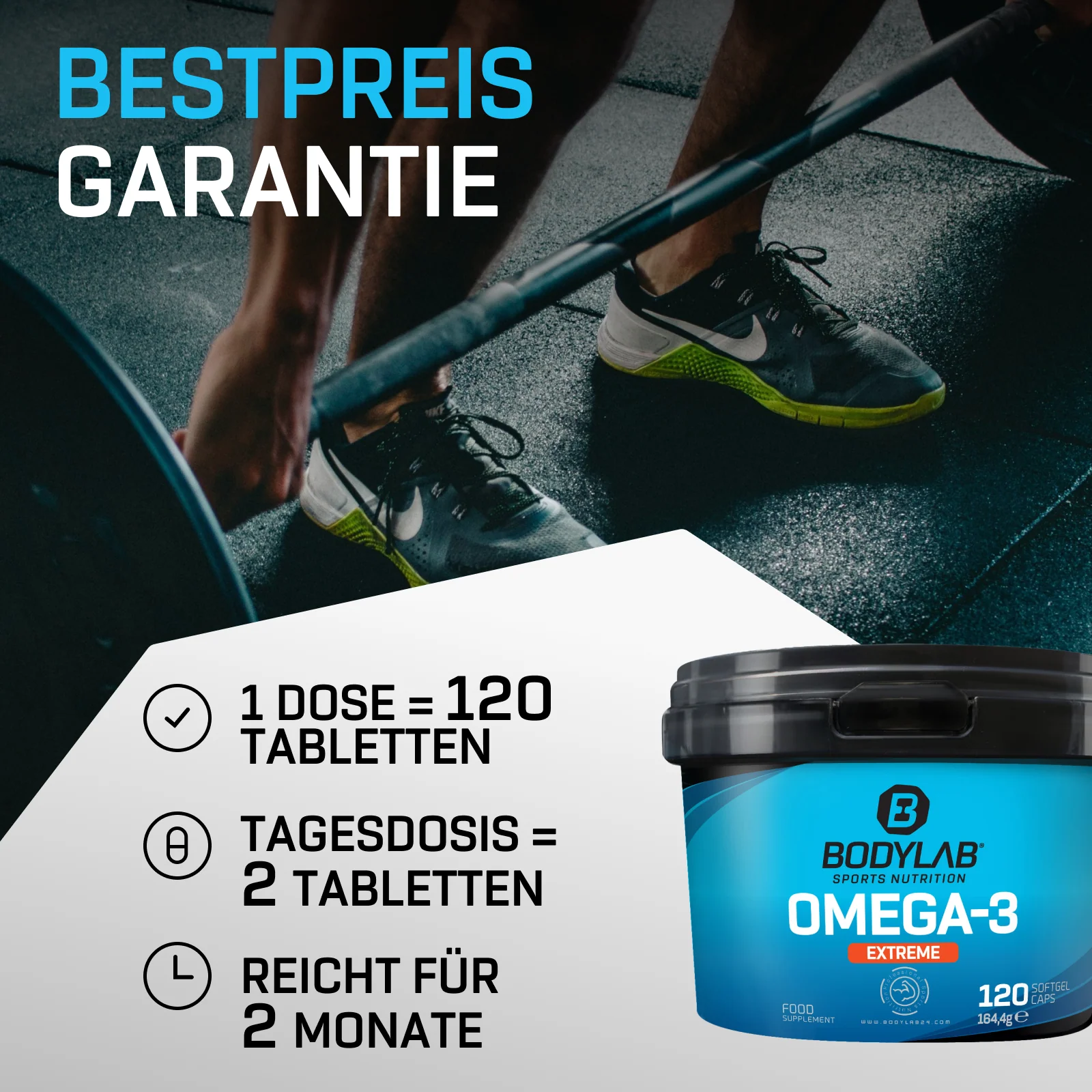 Omega-3 Extreme (120 capsules) - Image 14