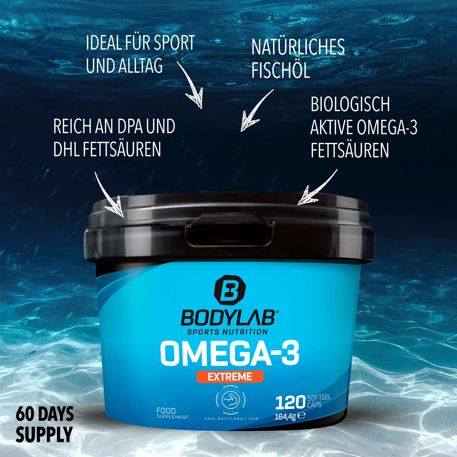 Omega-3 Extreme (120 capsules) - Image 3