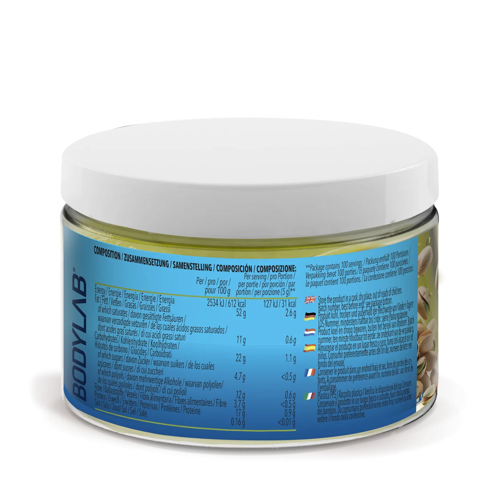 Pistachio White Chocolate Spread (500g) - Image 3