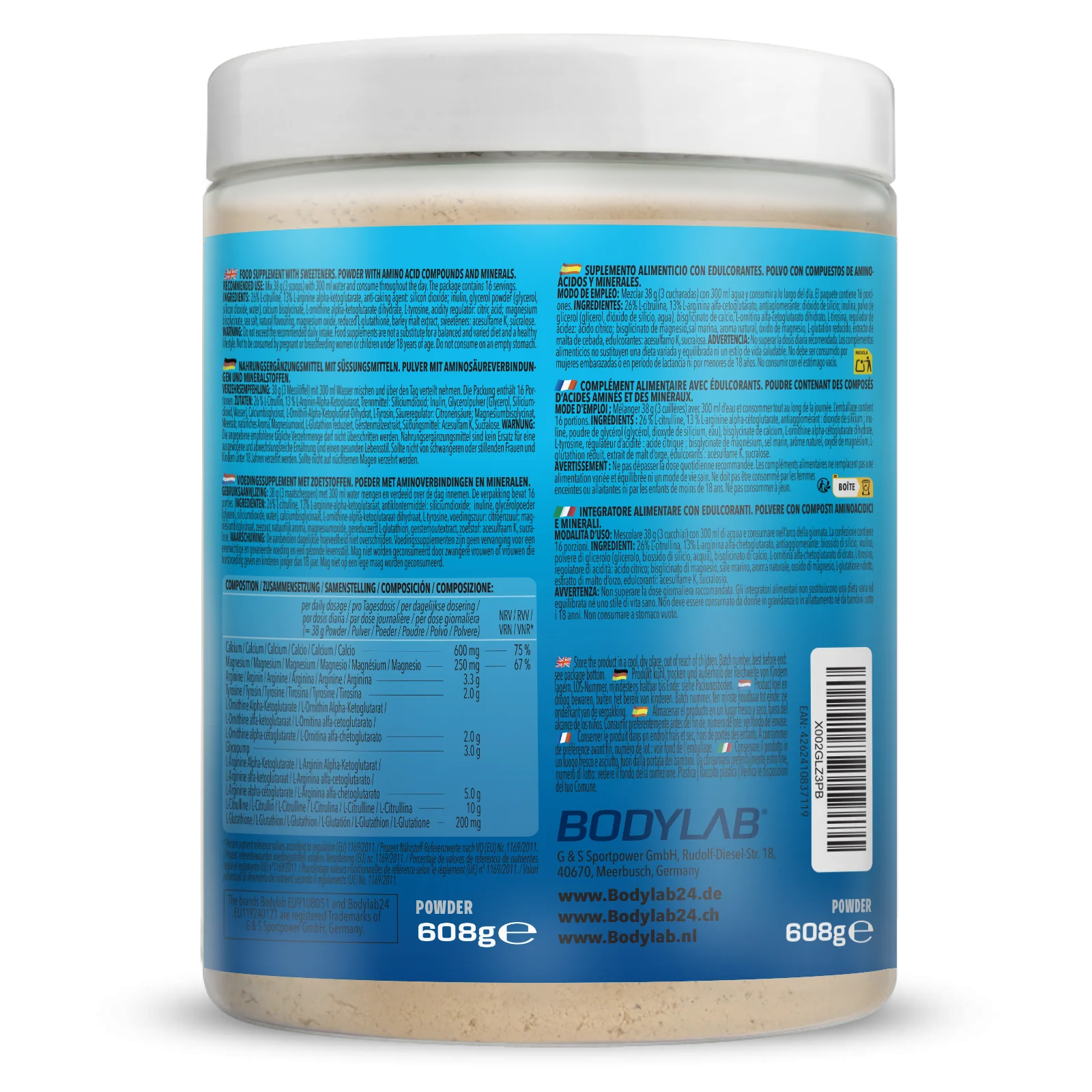 Pre Workout Alpha Mode Cola (608g) - Image 2
