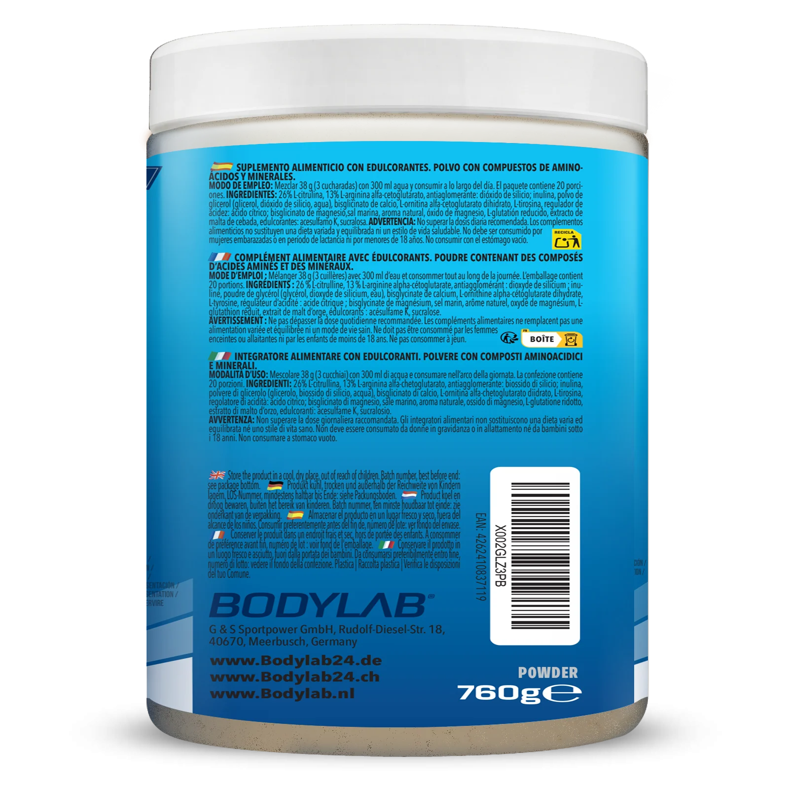 Pre Workout Alpha Mode Cola (608g) - Image 3